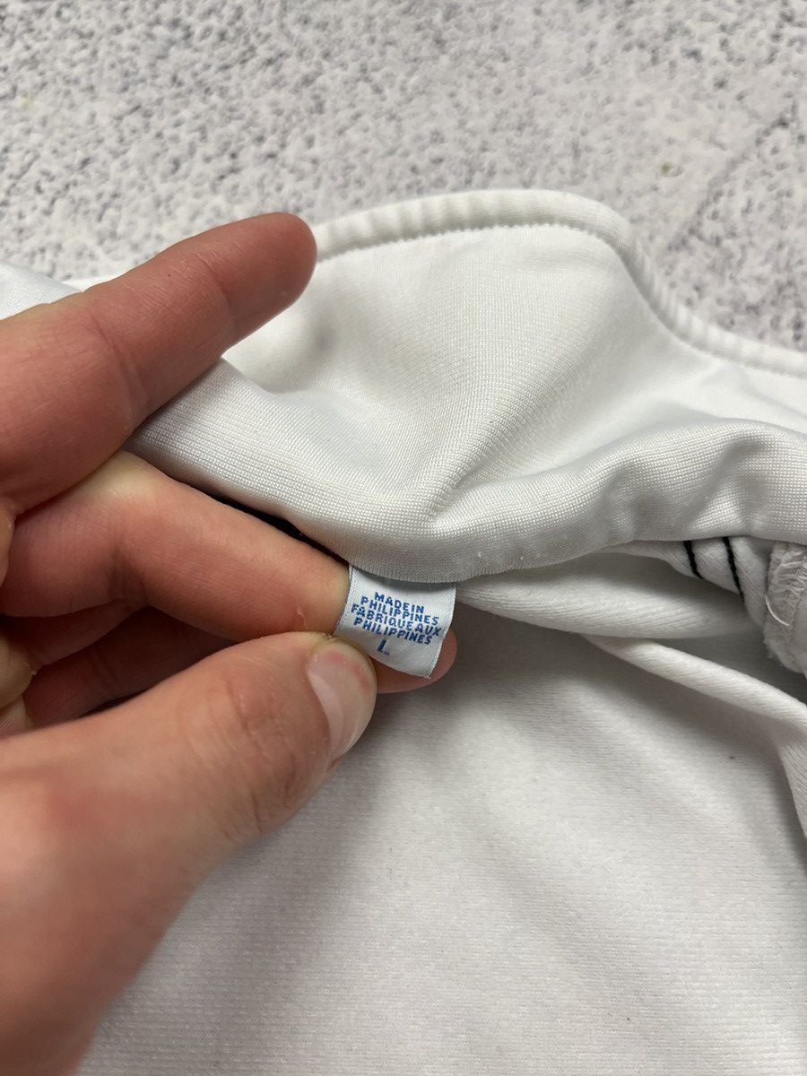 Adidas Vintage 00’s Adidas Track Jacket Striped Y2K White Rare Hype Size US L / EU 52-54 / 3 - 13 Thumbnail