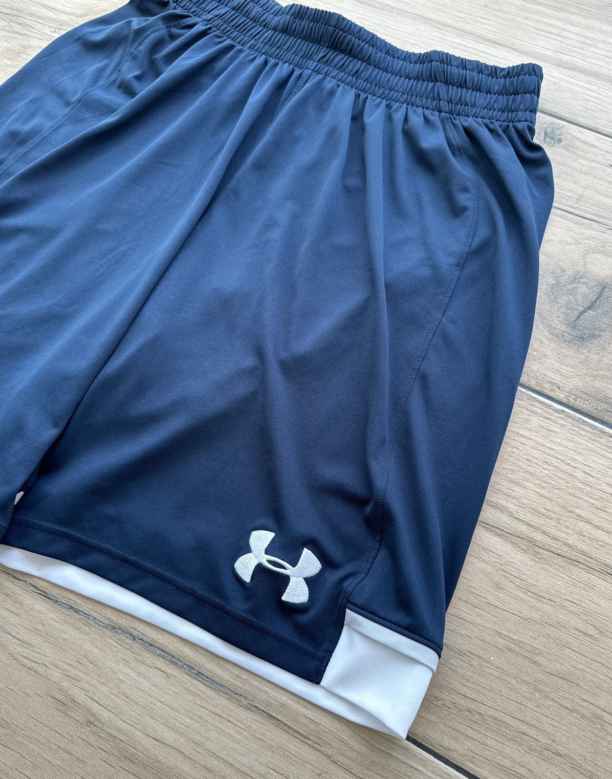 Under Armour × Vintage Tottenham England Under Armour Football Soccer Shorts Size L Size US 34 / EU 50 - 4 Thumbnail