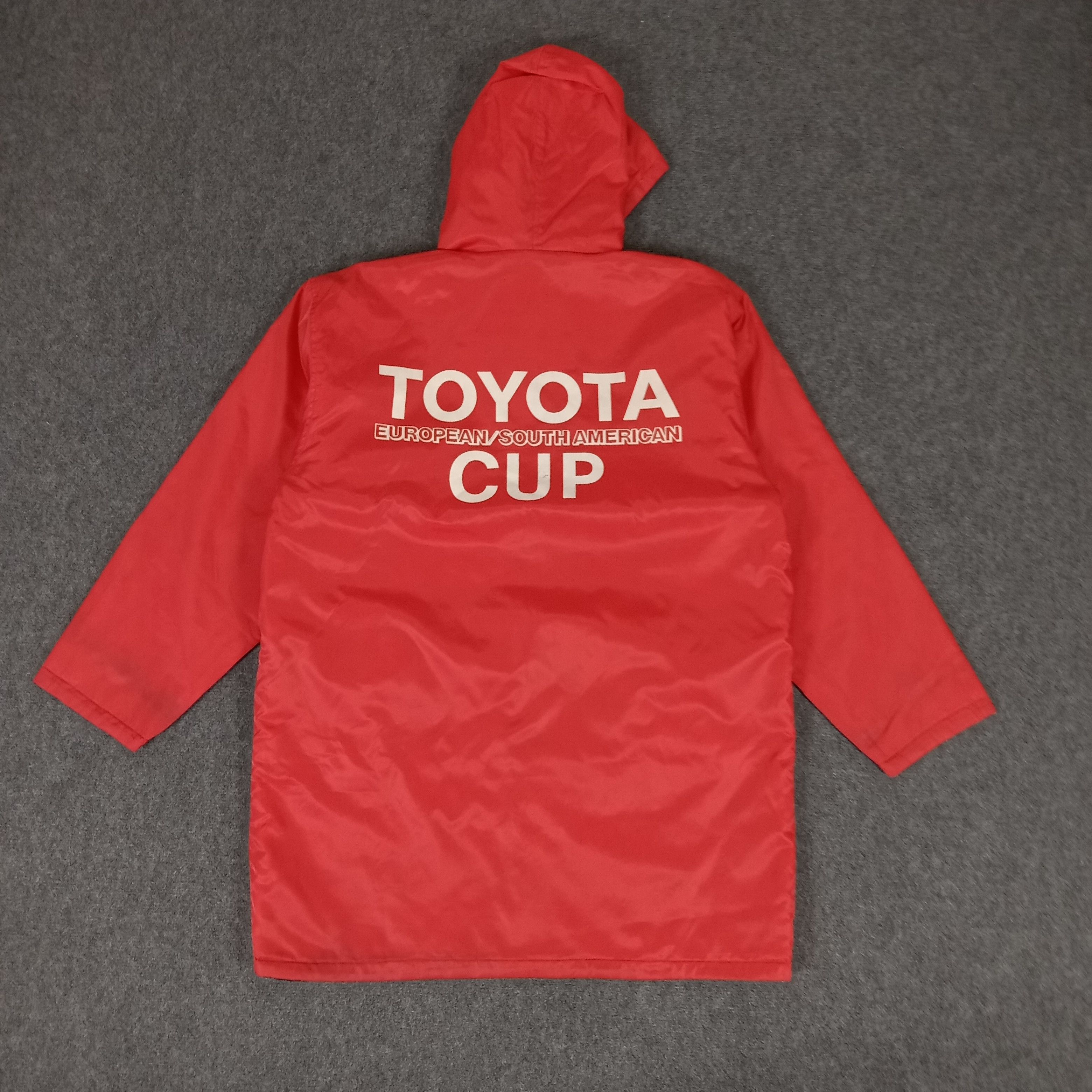 Vintage Toyota European/South American Cup Hoodies Size US XL / EU 56 / 4 - 1 Thumbnail