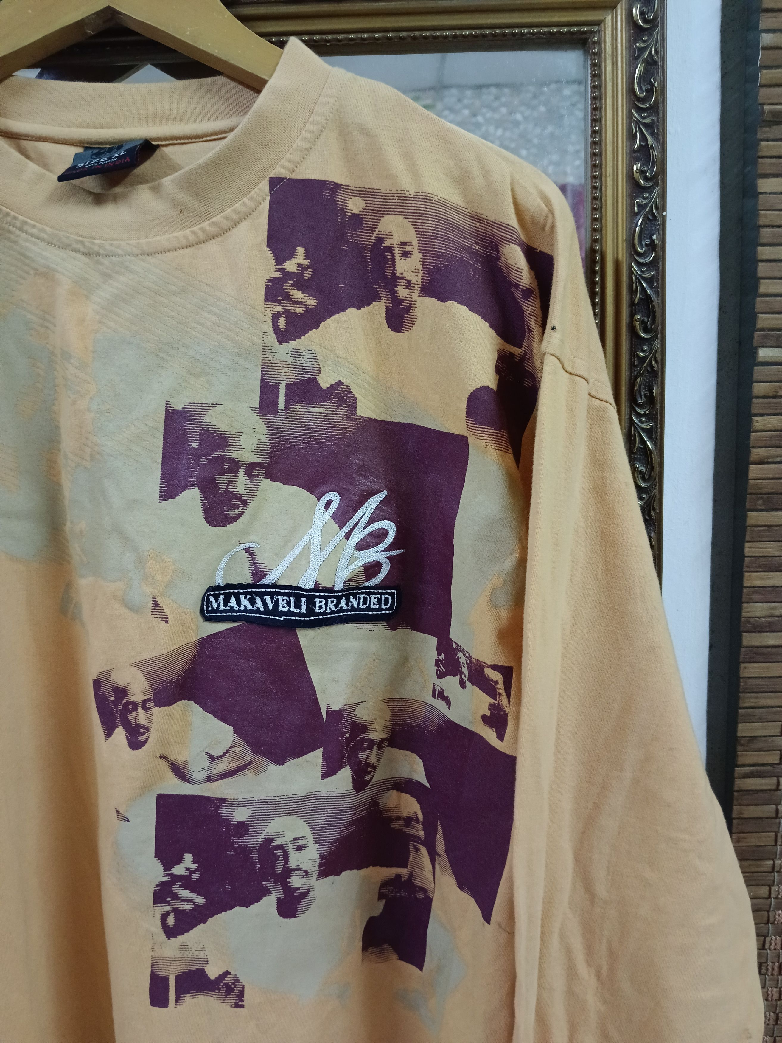 Makaveli × Rap Tees TUPAC SYAKUR MAKAVELI LONG SLEEVE Size US XL / EU 56 / 4 - 3 Thumbnail