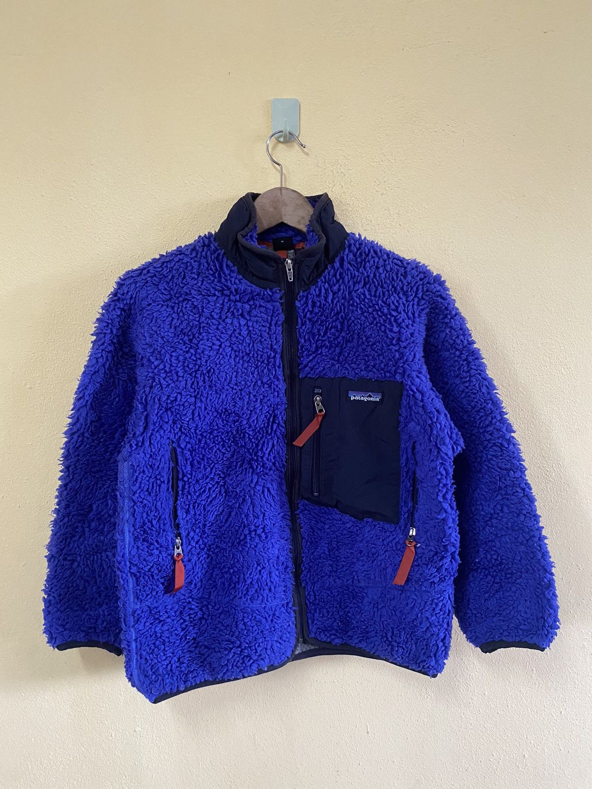VINTAGE PATAGONIA SHERPA JACKET FOR KIDS SIZE M