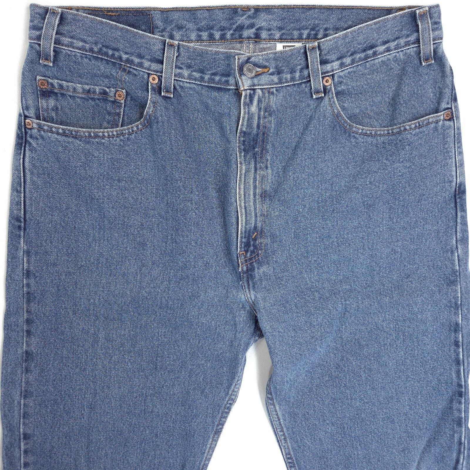 Levi's Vintage Levis 505 Jeans Mens 38x30 Blue Dad Work USA Size US 38 / EU 54 - 2 Thumbnail