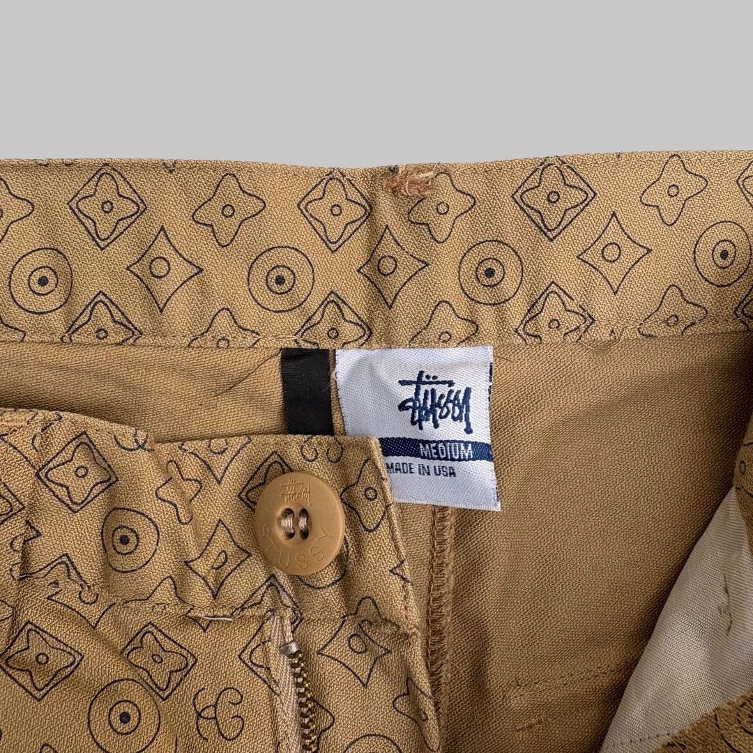 Stussy Stussy 1990 90s Vintage W28 L32 All Over Rare USA Pants Size US 28 / EU 44 - 5 Thumbnail