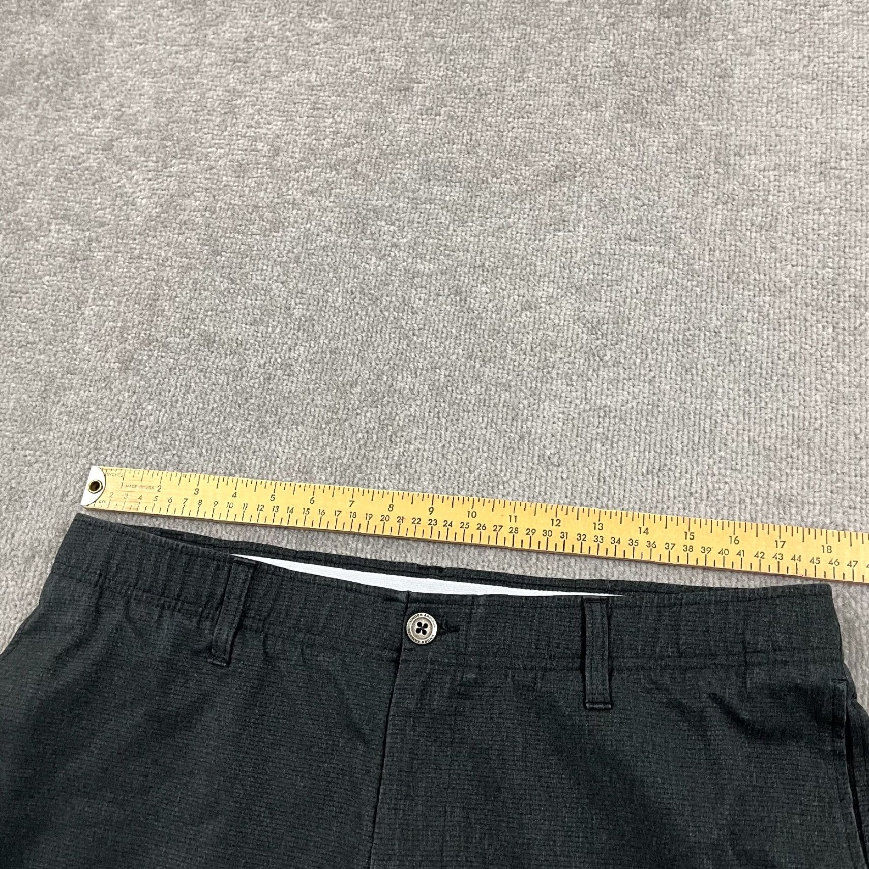 Under Armour Under Armour Vented Pants Mens 36 x 30 Straight Leg Gray Performance Golf Chino Size US 36 / EU 52 - 3 Thumbnail