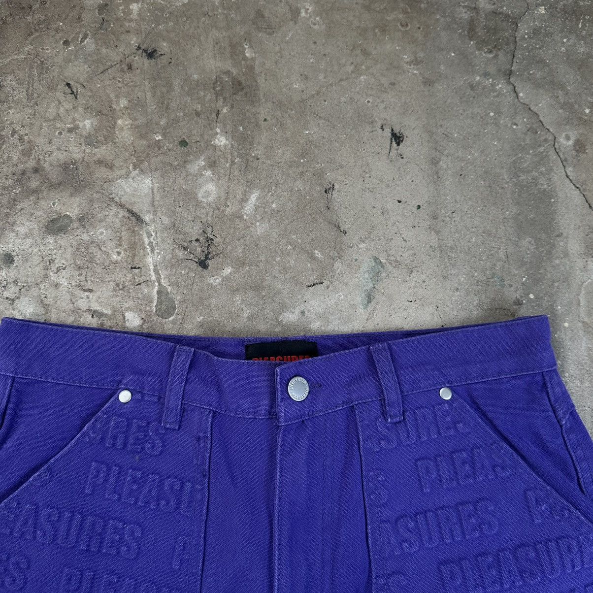 Pleasures Pleasures Black Double Knee Carpenter Pants Size 30”x30” Size US 30 / EU 46 - 3 Thumbnail