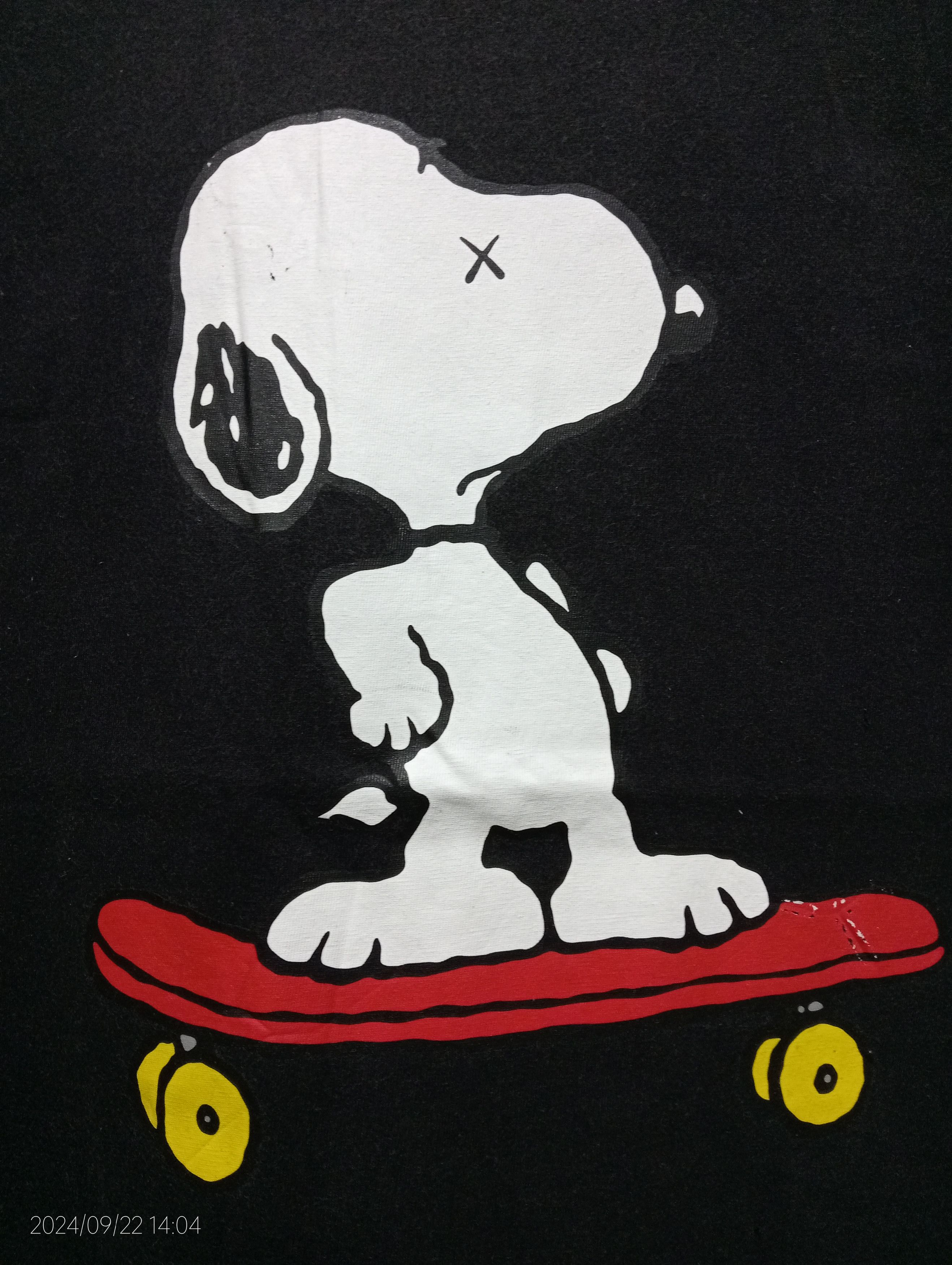 Kaws × Peanuts × Uniqlo KAWS X PEANUTS Skate Uniqlo Single Stitch Tee Very Rare Size US M / EU 48-50 / 2 - 6 Thumbnail