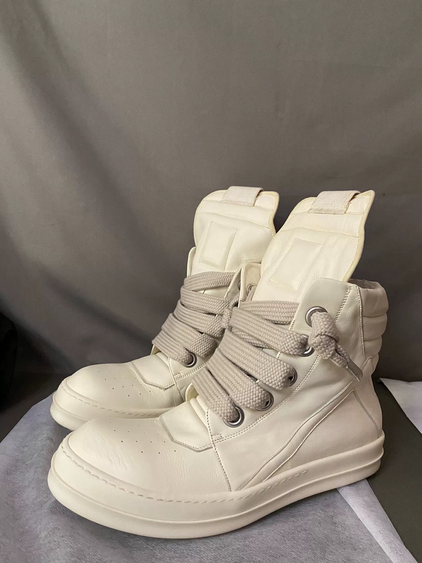 Rick Owens new rick owens white chunky sneakers size 45 Size US 11 / EU 44 - 1 Thumbnail