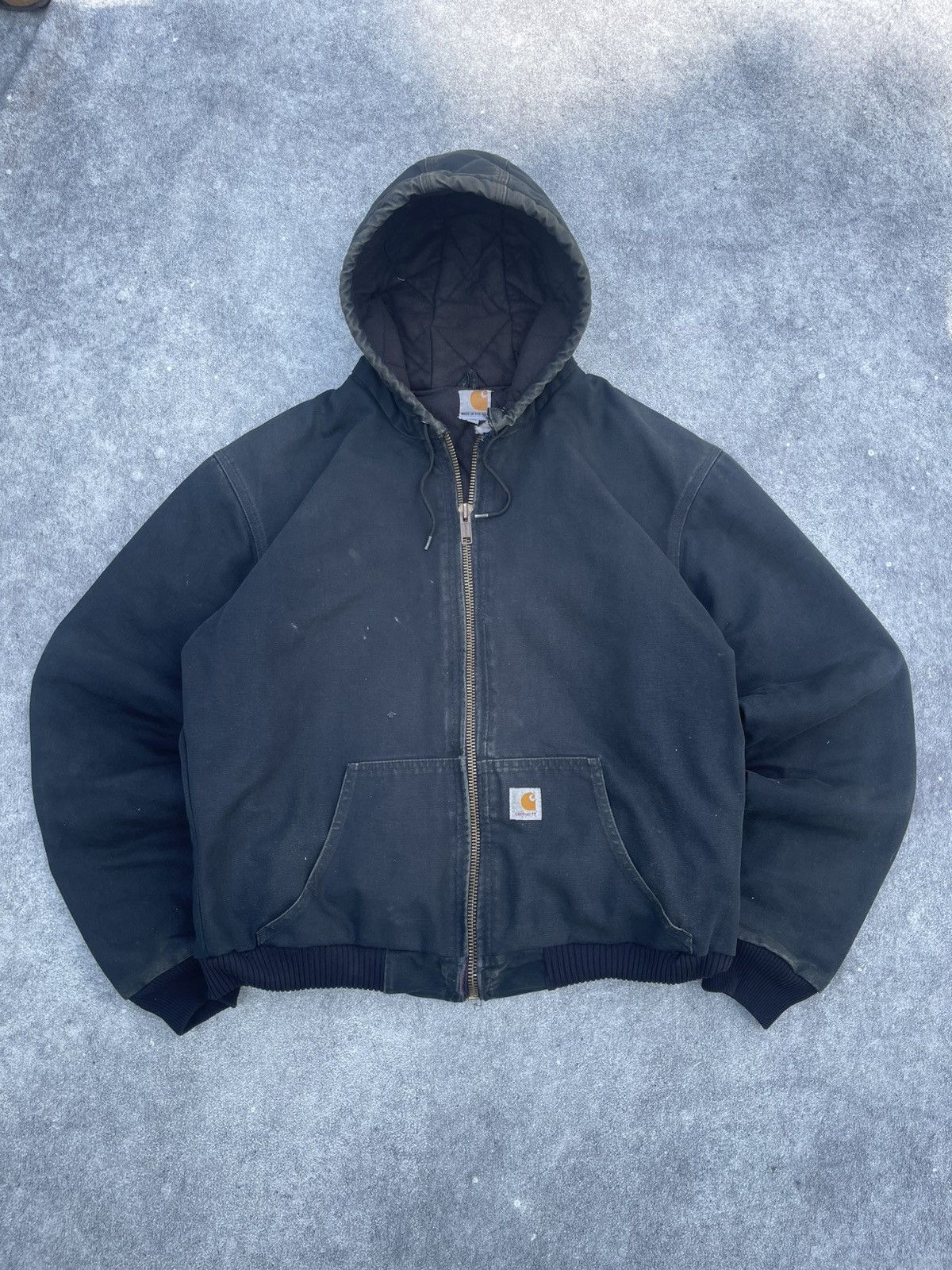 Carhartt Active Jacket Carhartt Vintage J140 BLK Size US XL / EU 56 / 4 - 1 Thumbnail