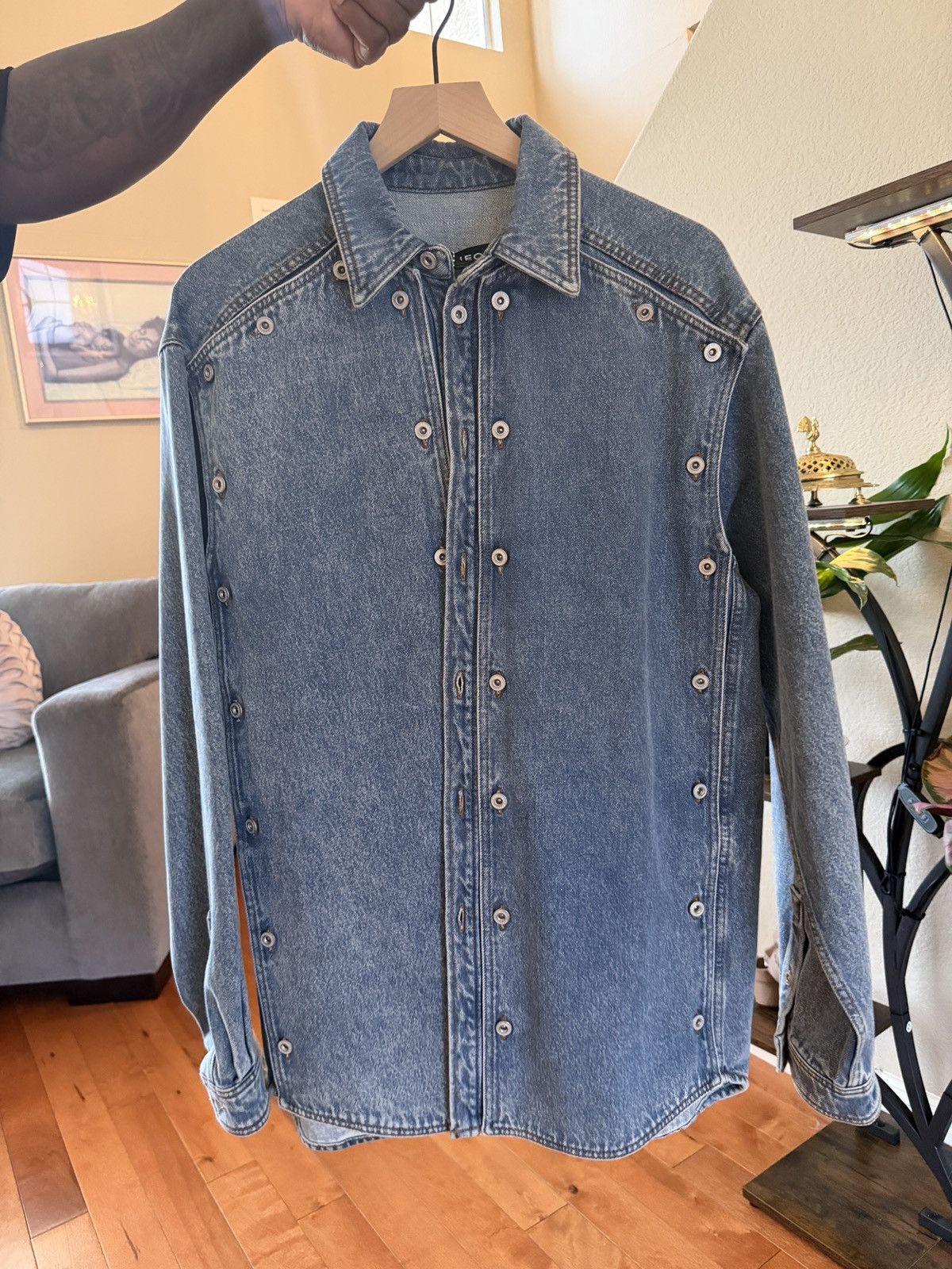 Y/Project Y/Project Snap Off Denim Shirt & Jeans Size US 32 / EU 48 - 9 Thumbnail