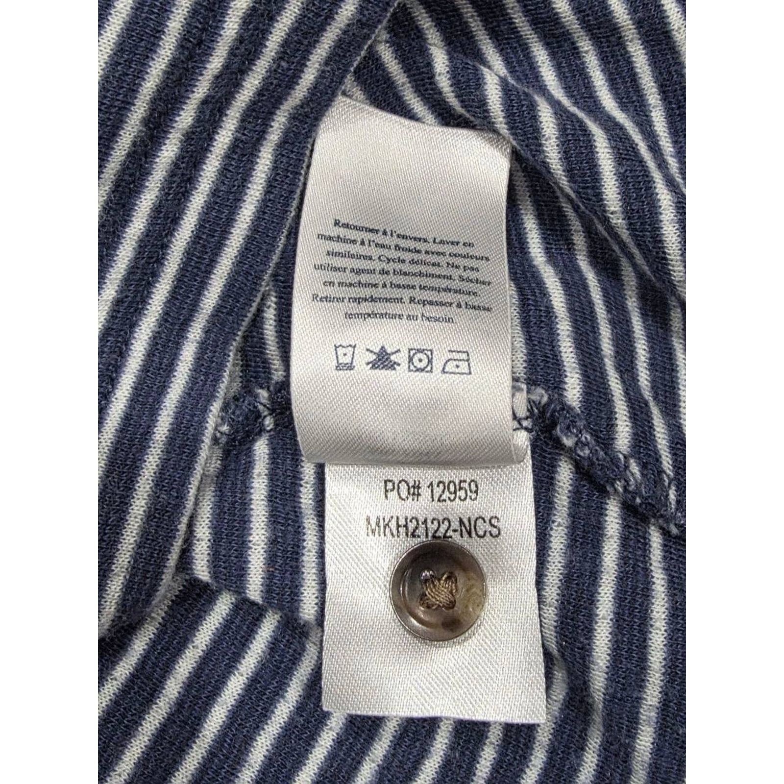 Faherty FAHERTY Luxembourg Shirt Navy Cream Stripe L A003339 Size US L / EU 52-54 / 3 - 9 Thumbnail
