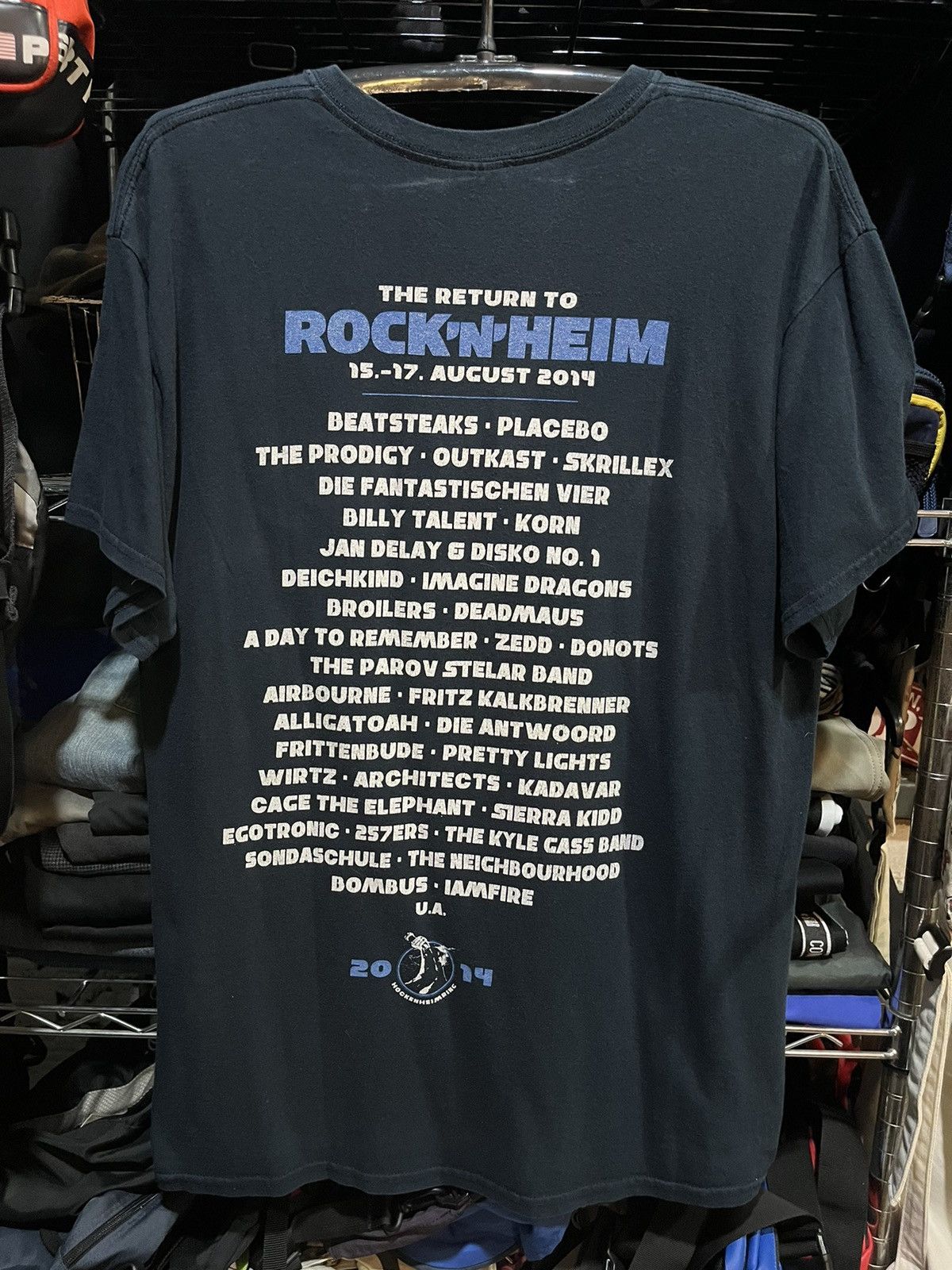 Band Tees The Return to Rock n Heim Festival Tee 2014s Size US L / EU 52-54 / 3 - 2 Thumbnail