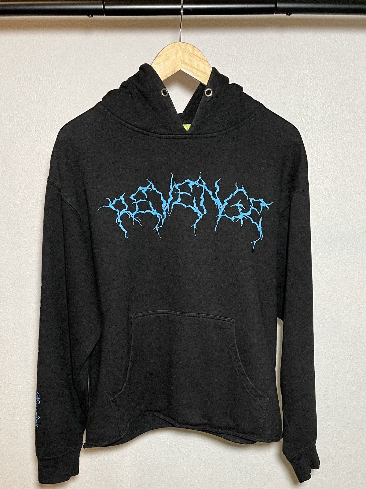 Revenge Revenge x XXXTENTACION Blue Lightning Kill Hoodie