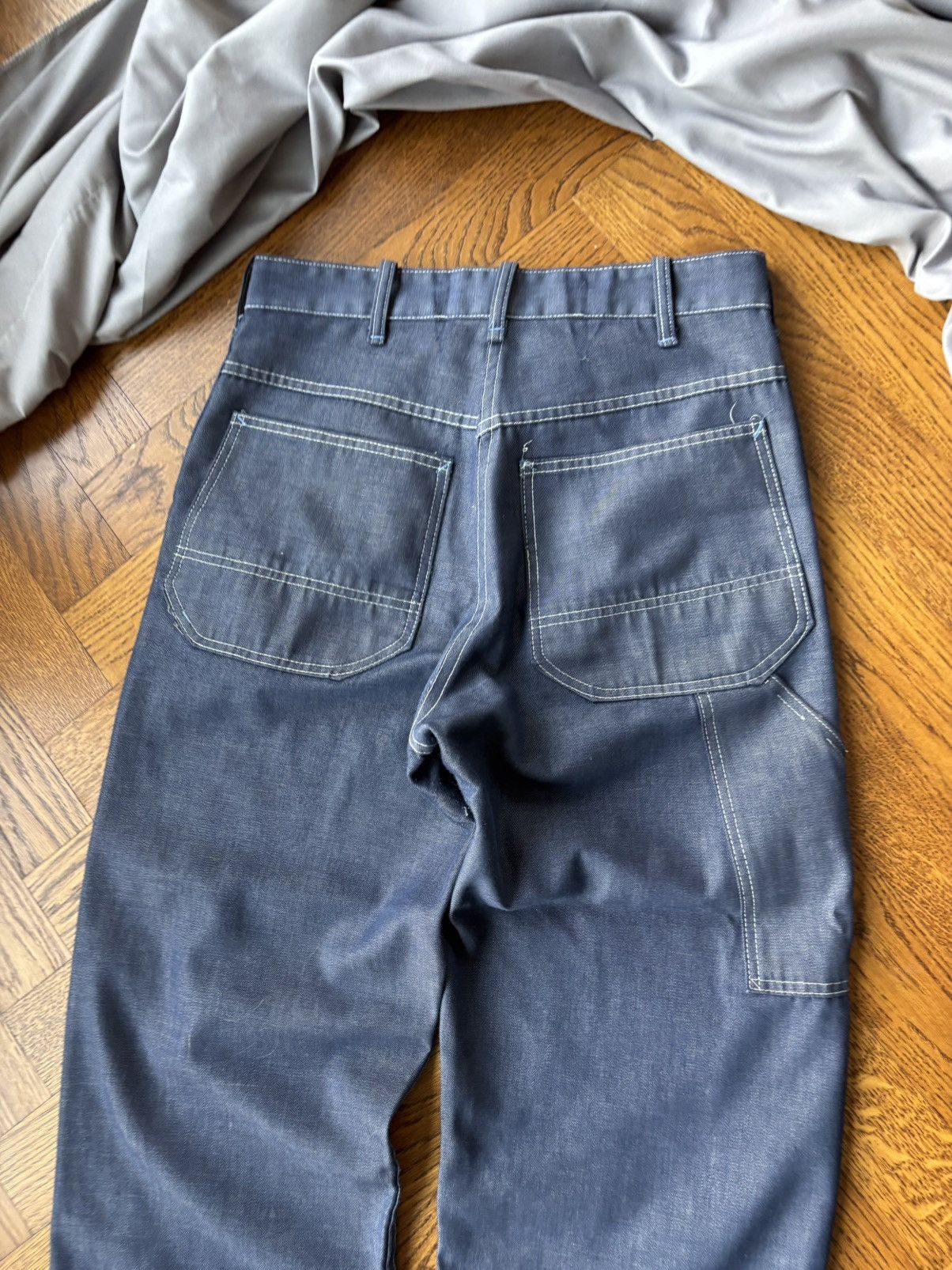 Levi's × Sears × Vintage Vintage Sears Toughskins 1970s Carpenter Jean Darkwash Perma Size US 30 / EU 46 - 5 Thumbnail
