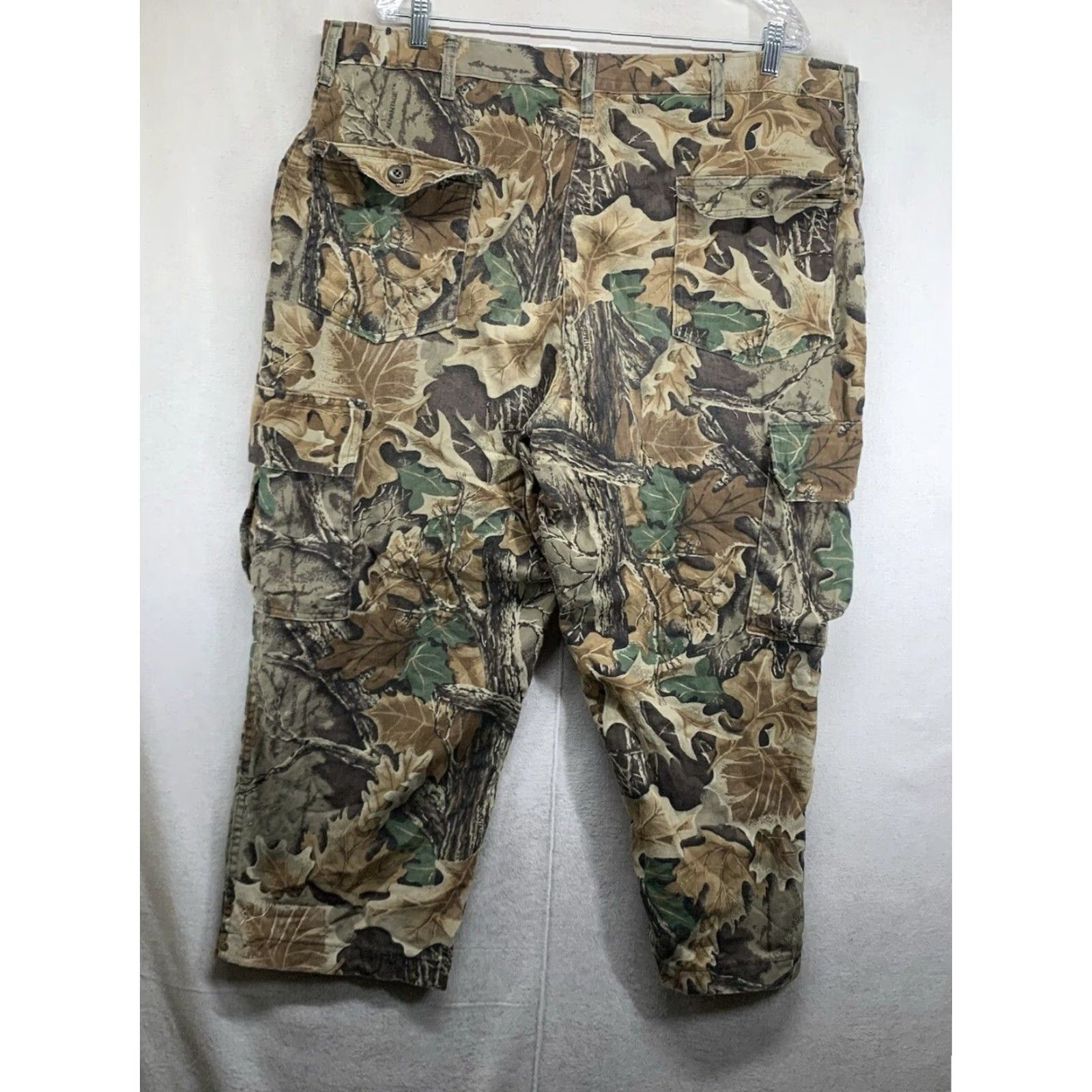 Vintage VINTAGE Unisex Camo Pants 42x25 Cargo Wide-Leg Men’s Hunting Military 90s USA Made Size US 42 / EU 58 - 2 Thumbnail