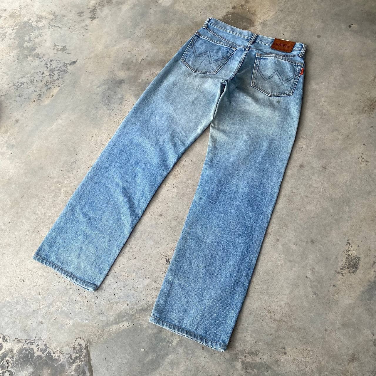 Edwin VINTAGE 90S EDWIN LOT 1503-94 AW STONEWASH DISTRESSED DENIM Size US 29 - 10 Thumbnail