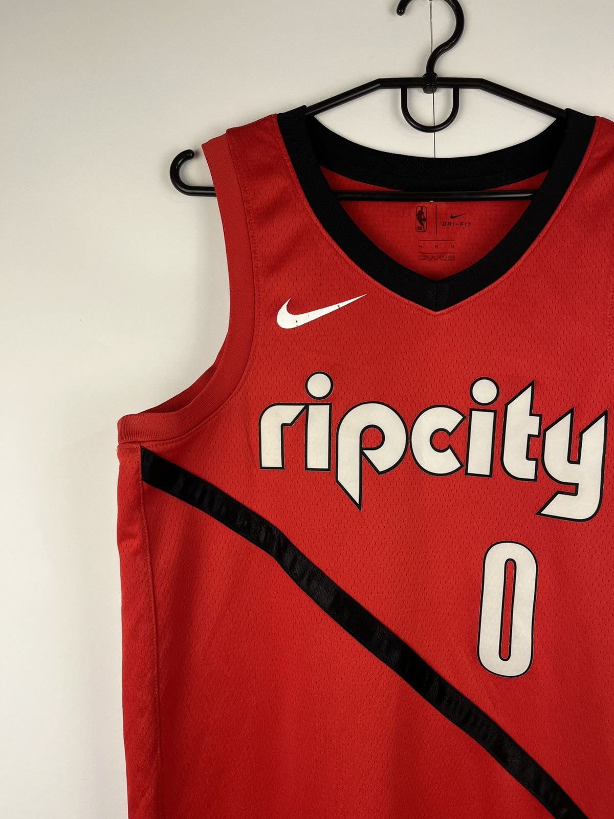 NBA NBA Nike Ripcity Lillard 0 Srteewear Hype Y2K Jersey Size US M / EU 48-50 / 2 - 2 Thumbnail