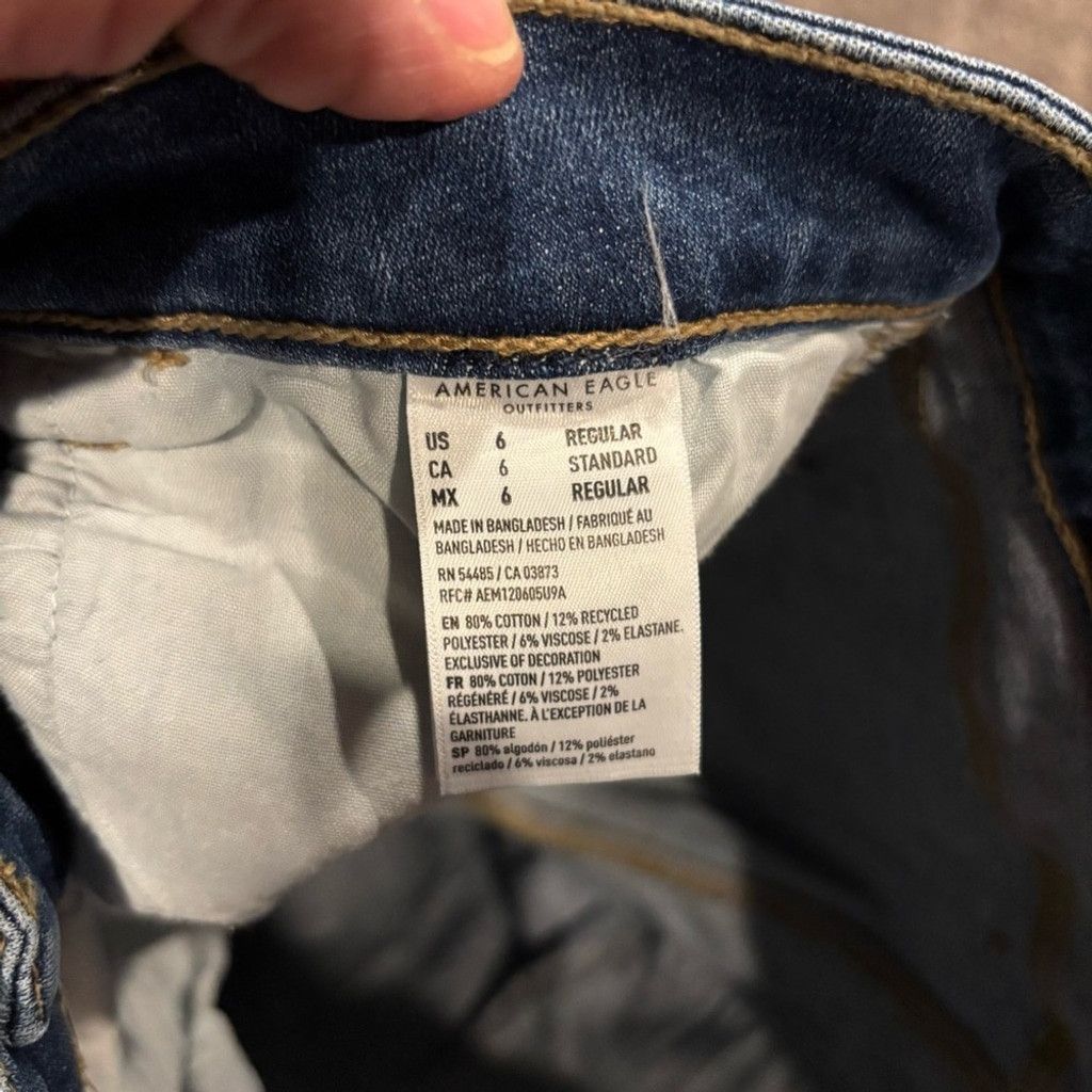 American Eagle Outfitters Women’s American Eagle Jeans Size 28" / US 6 / IT 42 - 6 Thumbnail