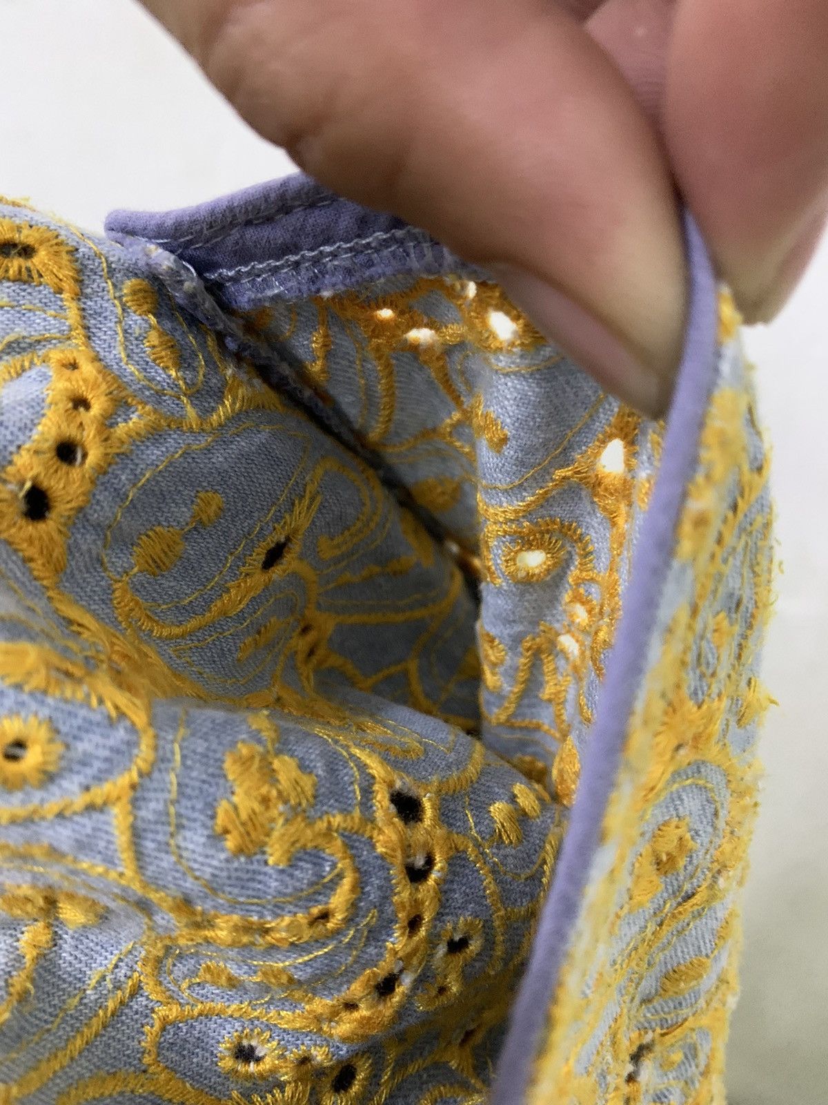 X-Girl RARE Carpenter Pants Paisley Embroidery Size 28" / US 6 / IT 42 - 10 Thumbnail