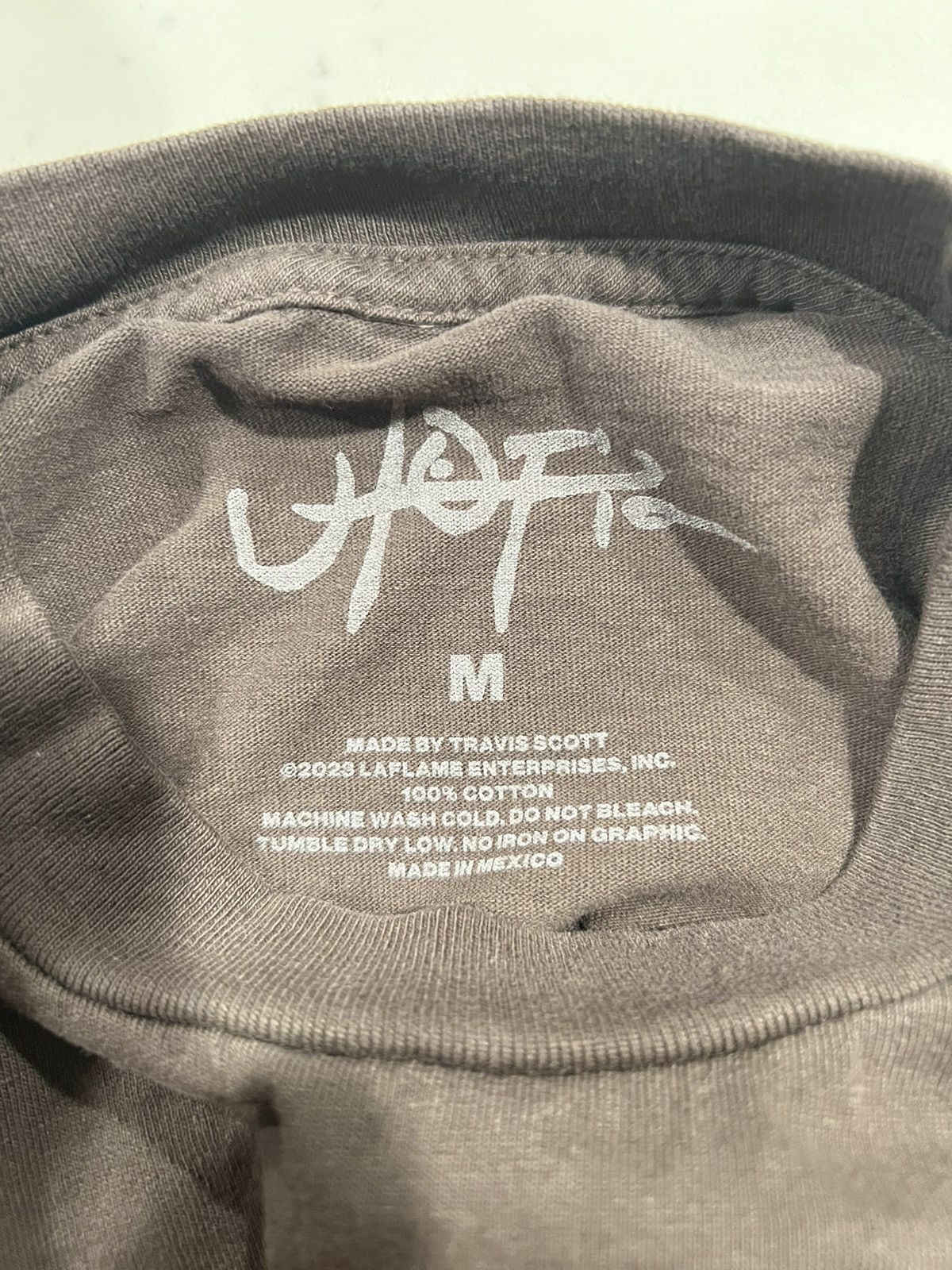 Travis Scott Travis Scott Utopia “Glimpse of Utopia” T-Shirt Brown Size US M / EU 48-50 / 2 - 3 Thumbnail