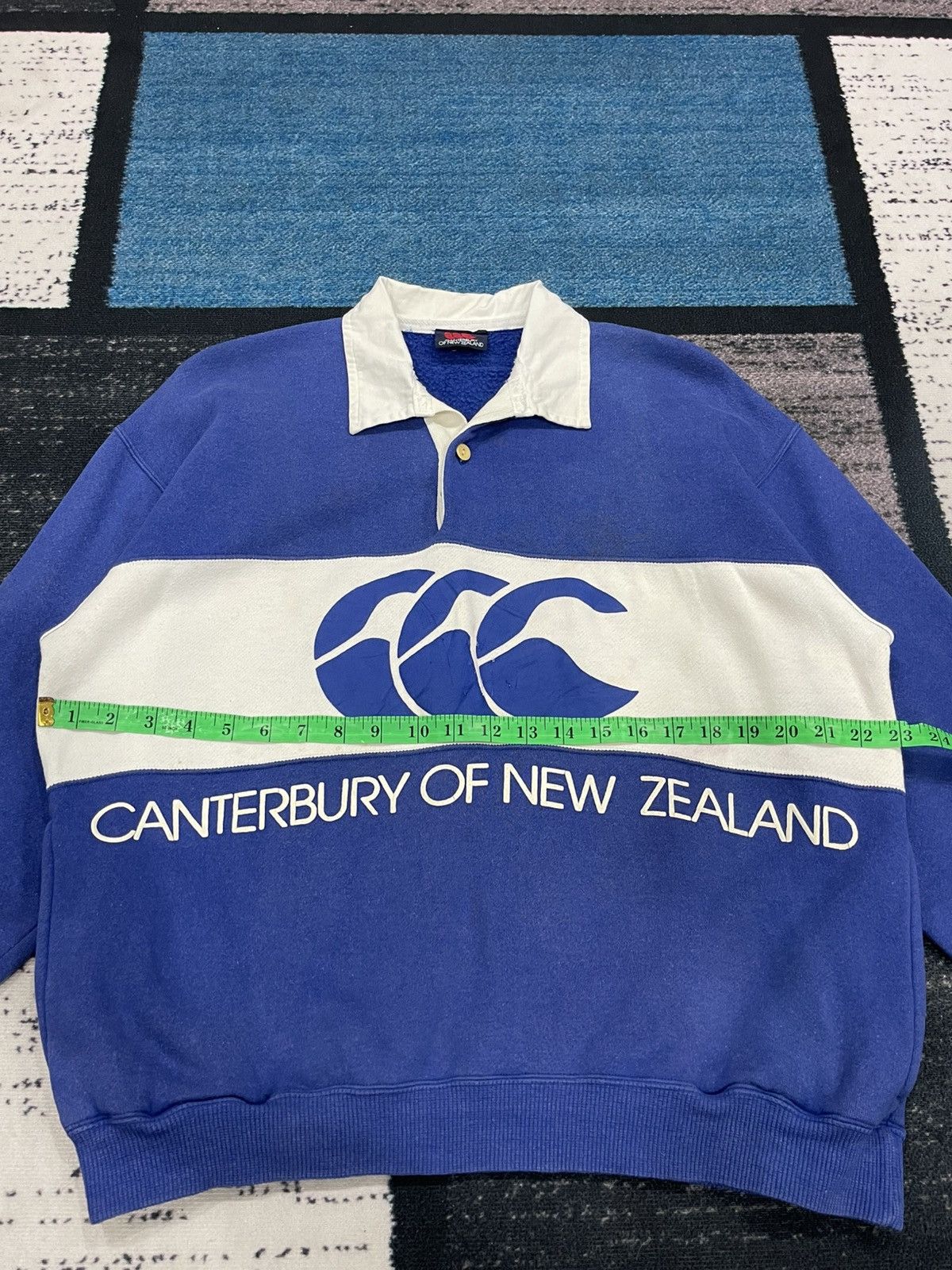 Canterbury of New Zealand × Vintage Vintage Centerbury Of New Zealand Collar Sweatshirt Size US L / EU 52-54 / 3 - 17 Thumbnail