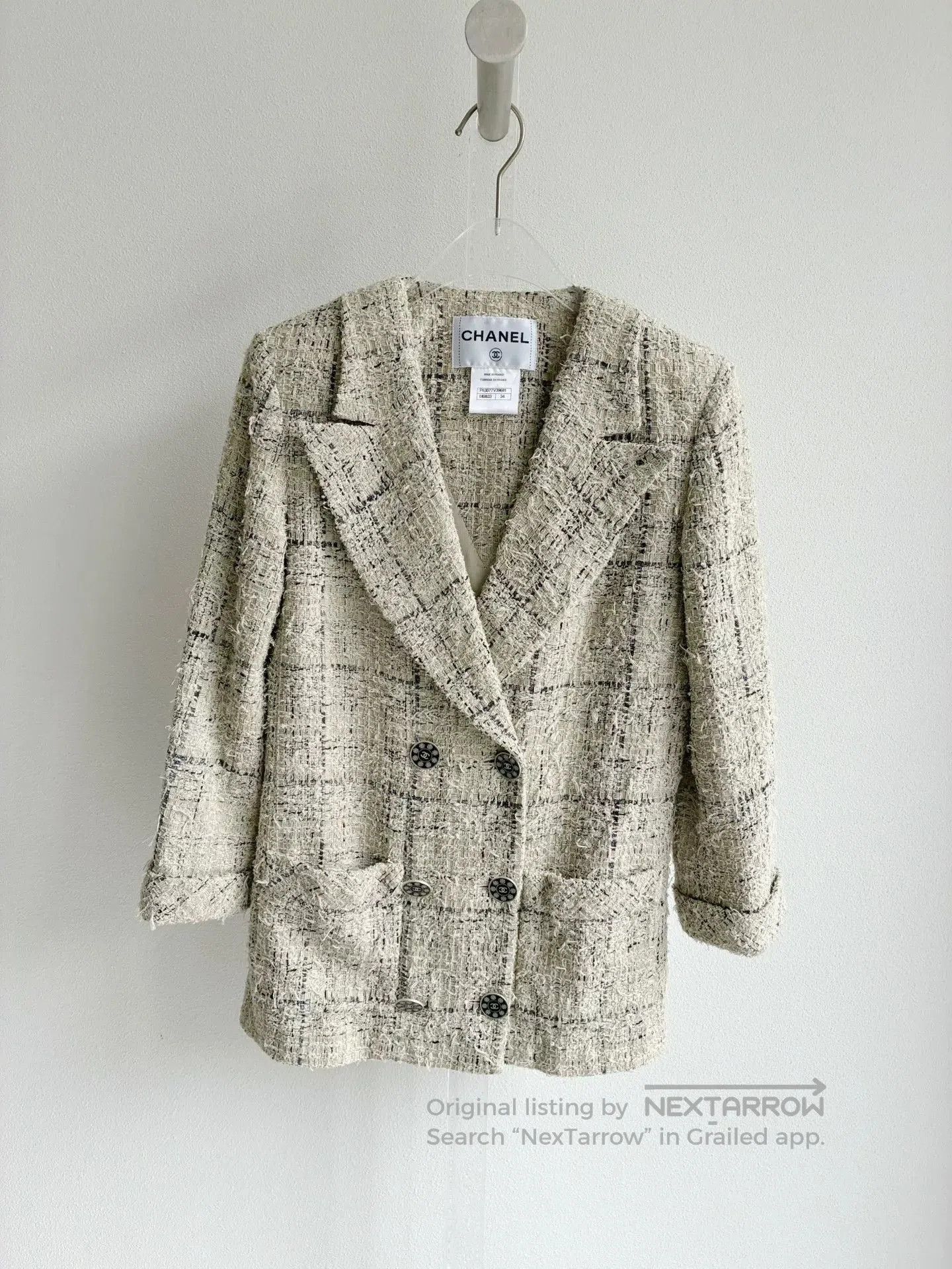 Chanel Chanel 16c Seoul Tweed Jacket. Size XXS / US 00 / IT 34 - 2 Thumbnail