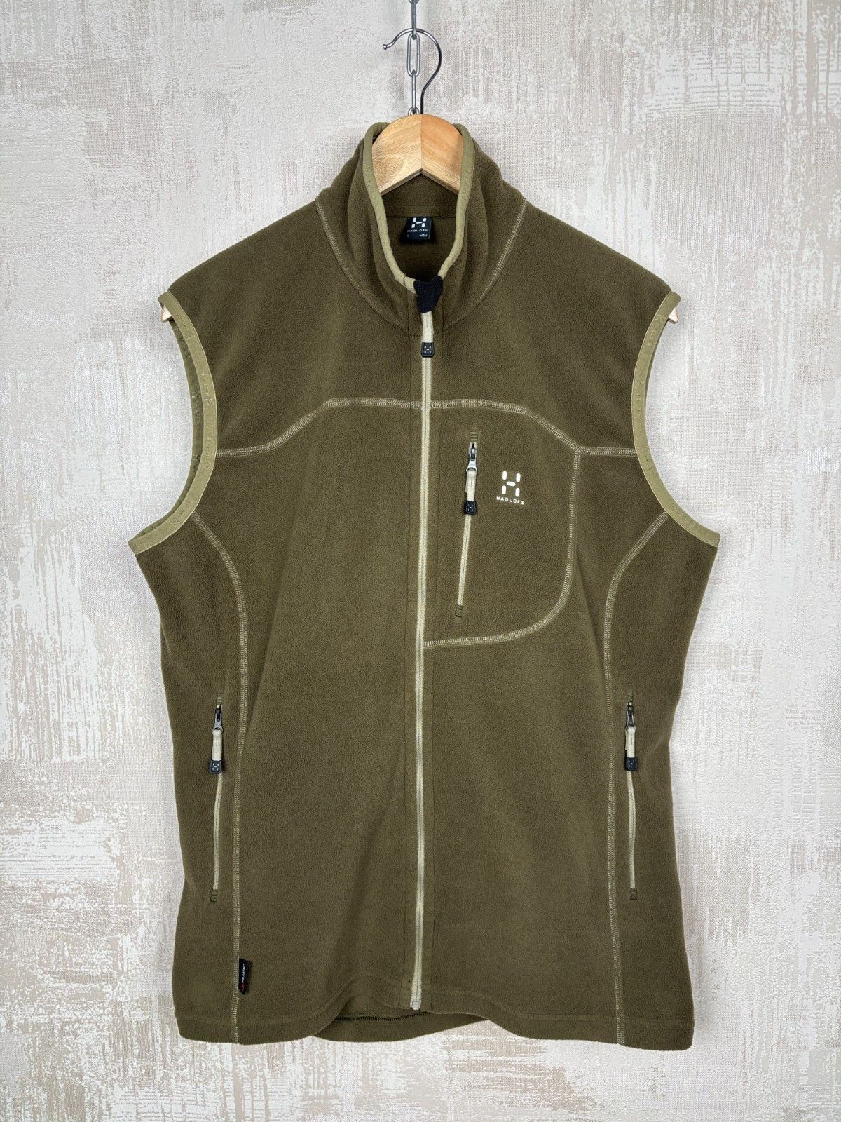 Haglofs Haglofs Polartec Fleece Vest Men's Size L Size US L / EU 52-54 / 3 - 1 Thumbnail