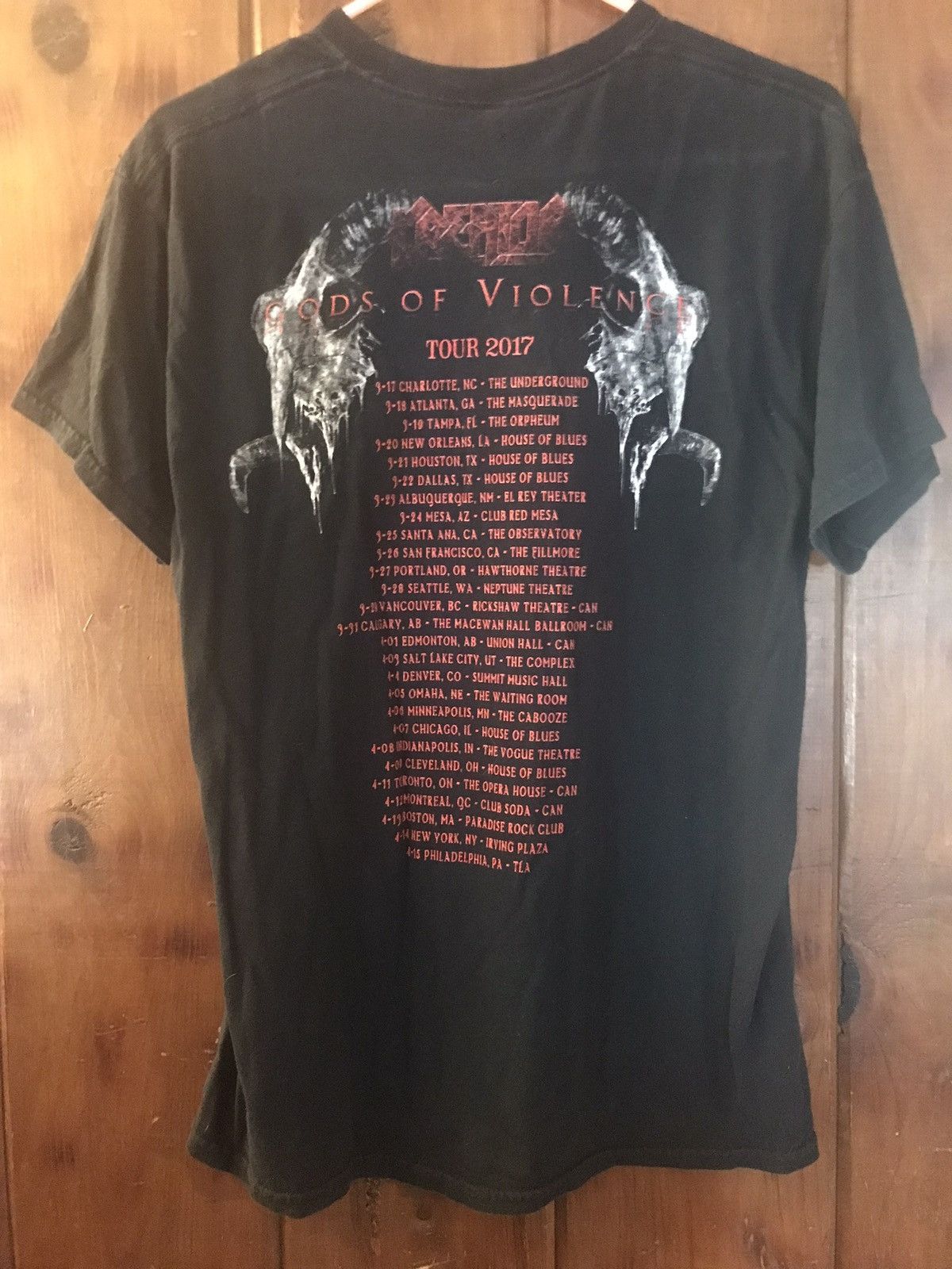 Vintage Kreator “Gods of violence” band t-shirt Size US M / EU 48-50 / 2 - 2 Thumbnail