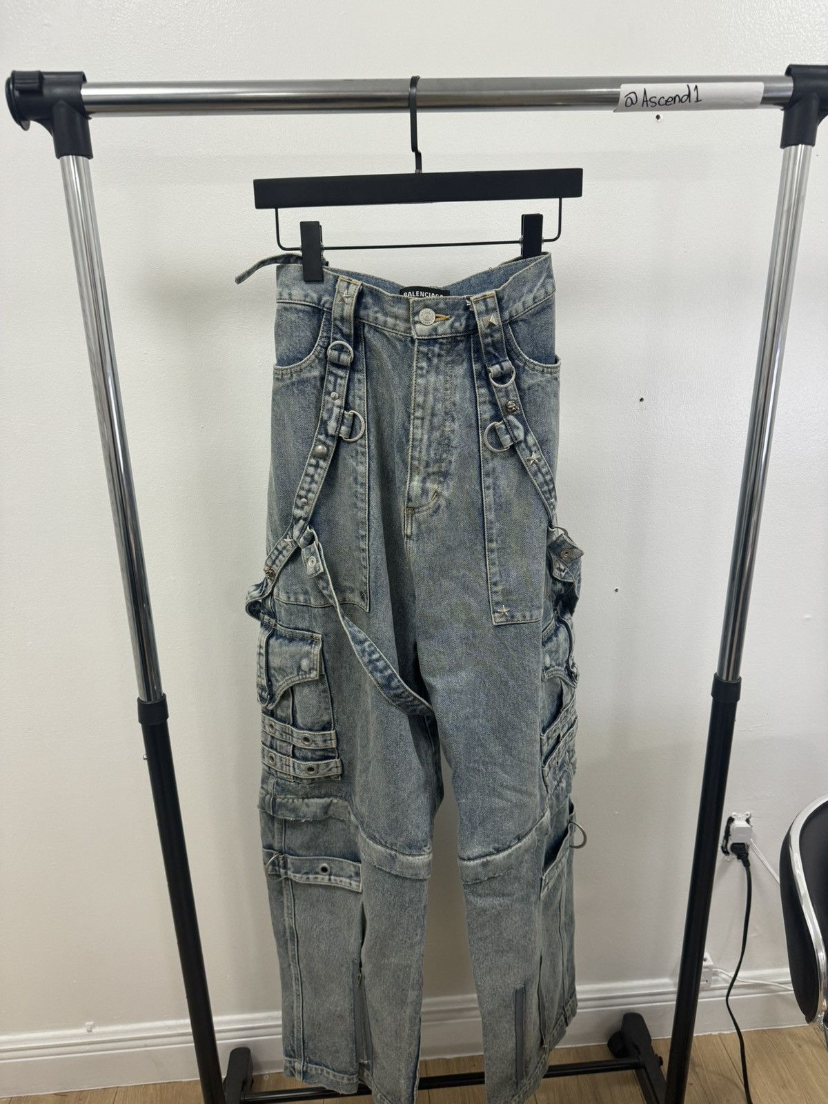 Balenciaga Balenciaga Raver Jeans Size US 34 / EU 50 - 1 Thumbnail
