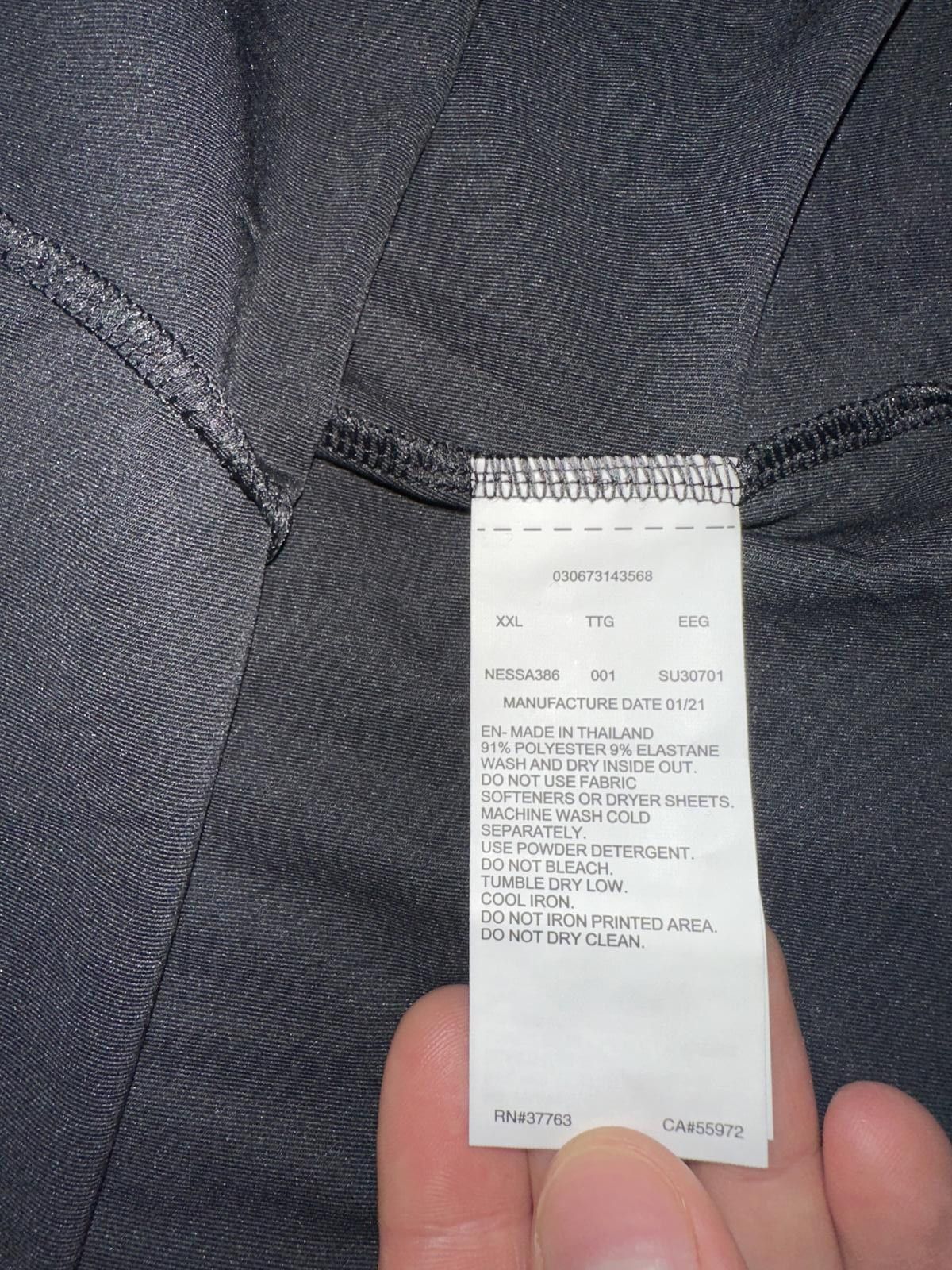 Nike Nike Essential Women's Long-Sleeve Hydroguard Swim Shirt Size XXL / US 16-18 / IT 52-54 - 9 Thumbnail