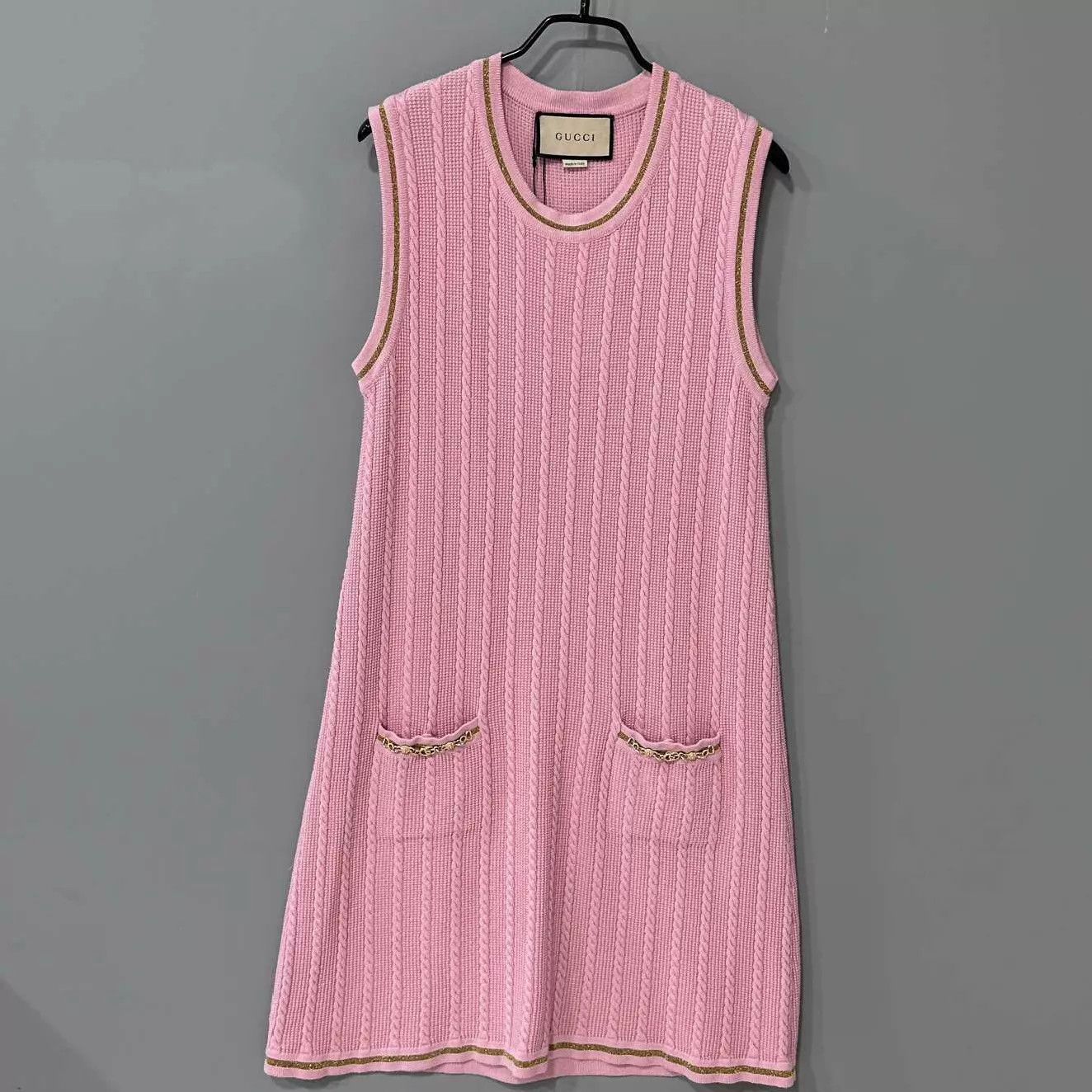Gucci GUCCI Double G Chain Elastic Dress S Size S / US 4 / IT 40 - 2 Thumbnail