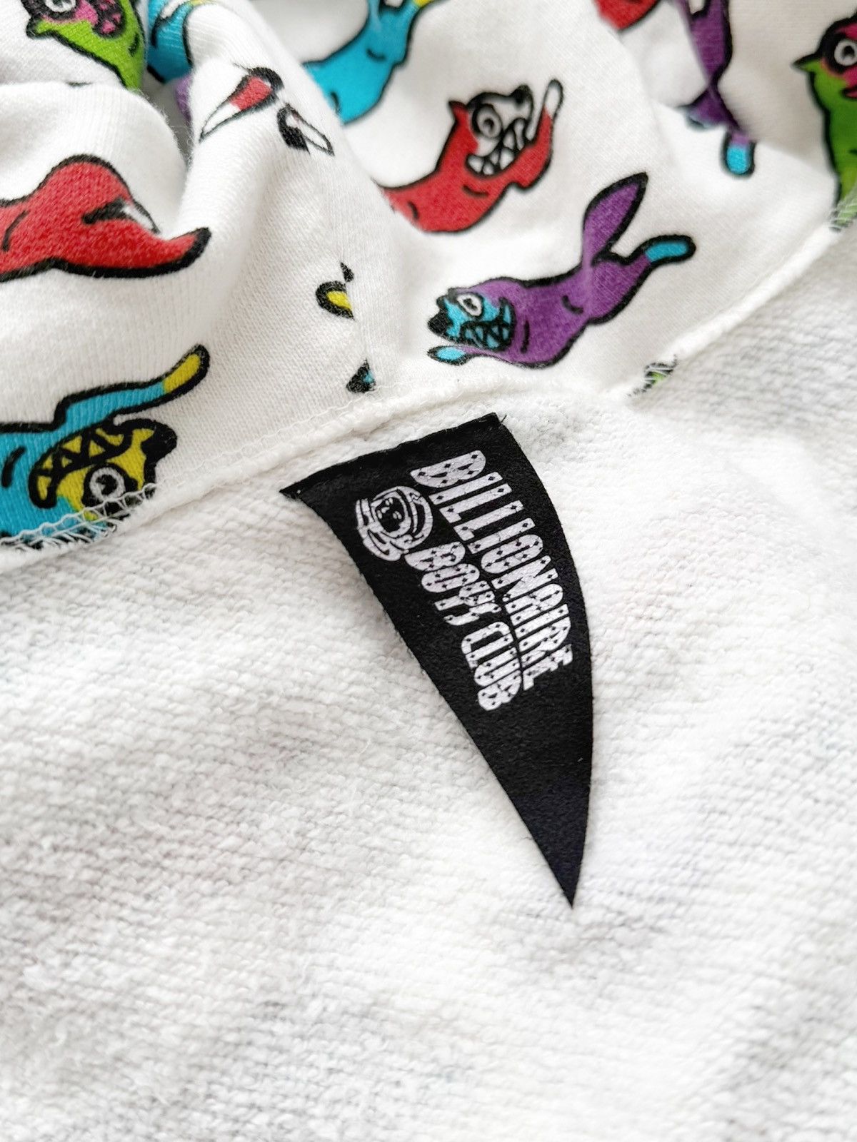 Billionaire Boys Club 2006 Season 3 RARE Running Dog White Zip Hoodie Size US XXL / EU 58 / 5 - 8 Thumbnail