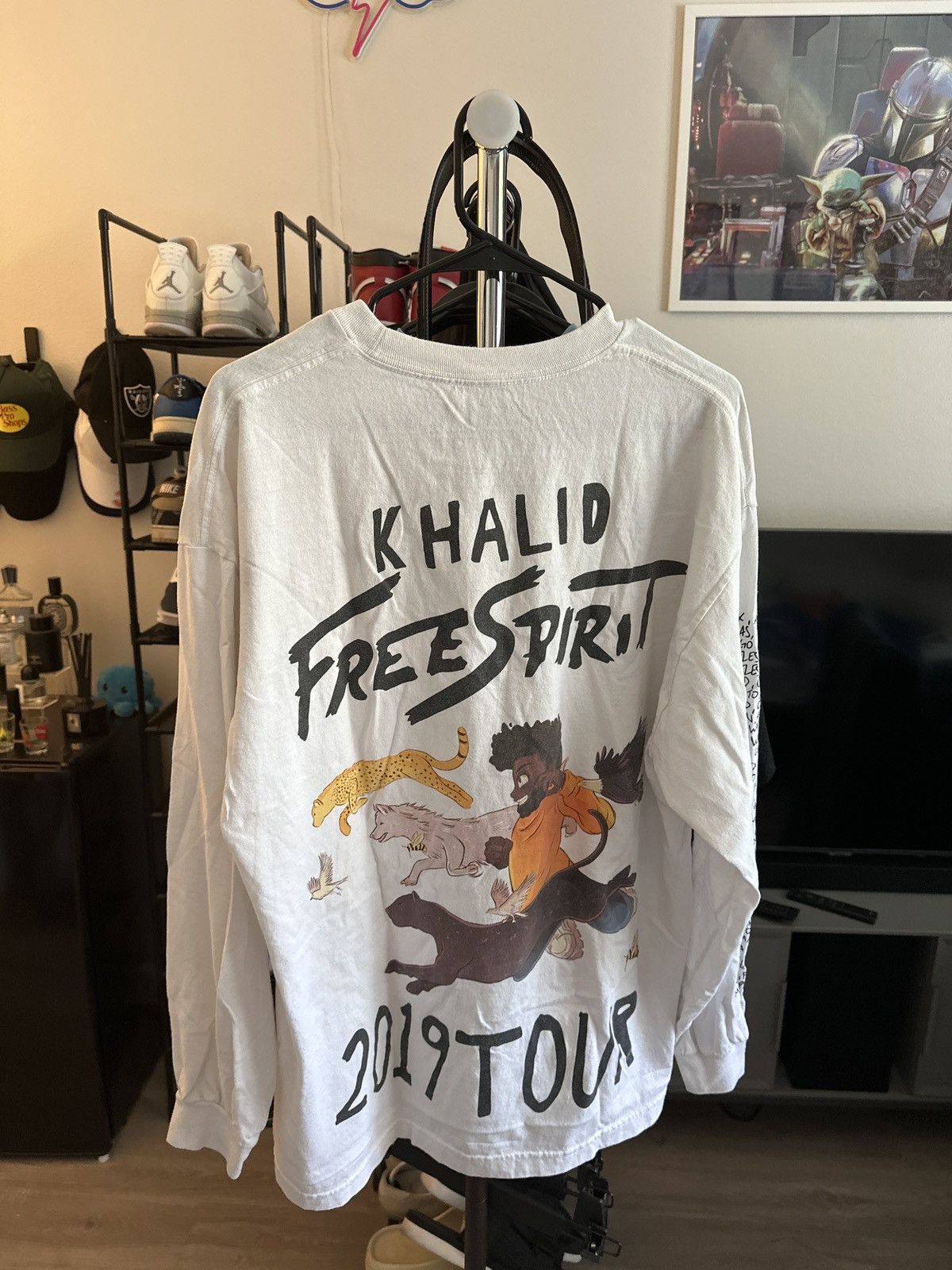 Tour Tee Vintage Khalid 2019 Free Spirit Tour Long Sleeve T Shirt Grailed