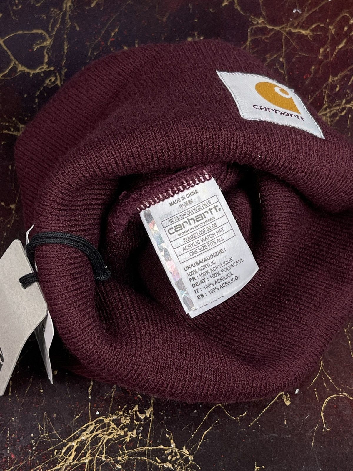 Carhartt Wip Carhartt WIP Acrylic Watch Beanie Hat One Size Fits All Size ONE SIZE - 7 Thumbnail