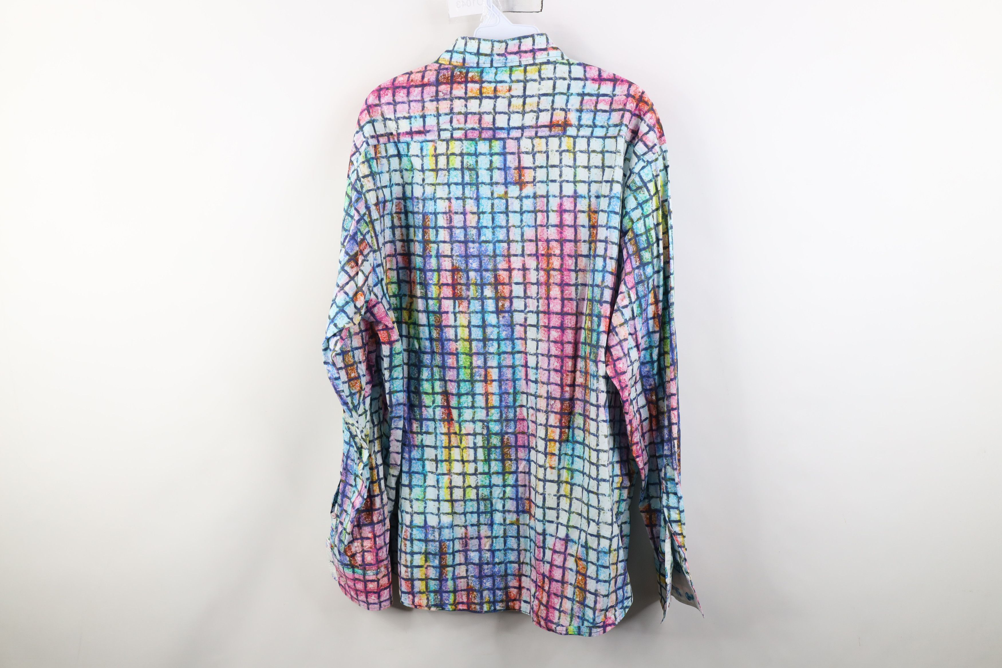 Vintage David Smith Australia Jelly Fish Flip Cuff Collared Shirt Size US XL / EU 56 / 4 - 11 Thumbnail