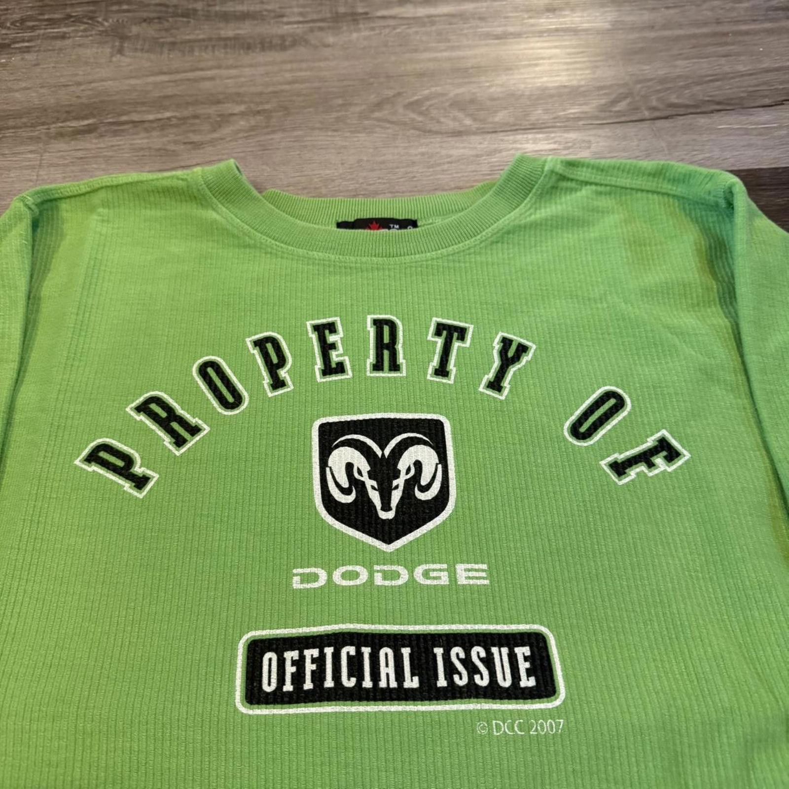Other vintage property of dodge dodge sweatshirt 2007 L/XL Size US XL / EU 56 / 4 - 2 Thumbnail