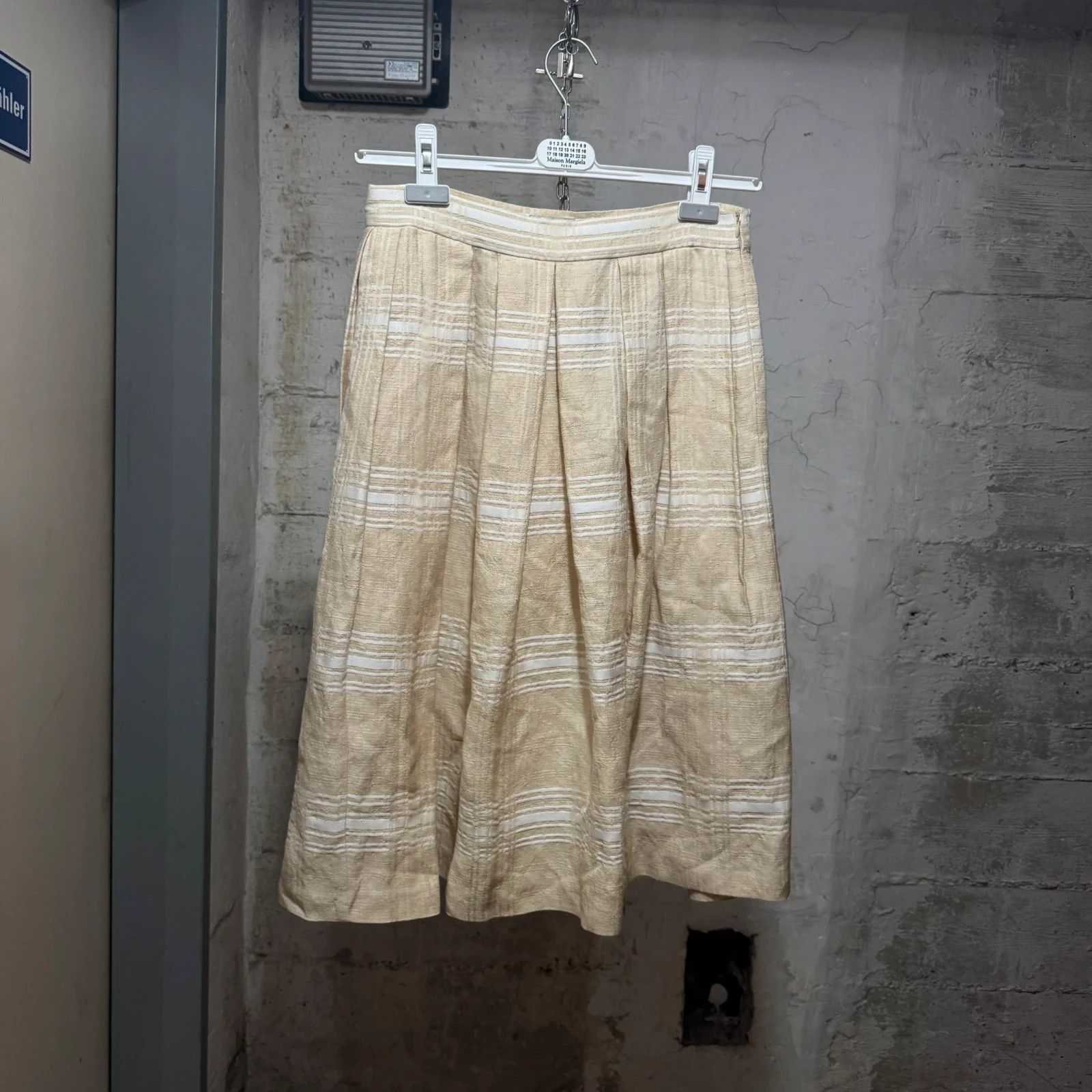 Dries Van Noten Dries van Noten linen skirt Size 28" / US 6 / IT 42 - 1 Thumbnail