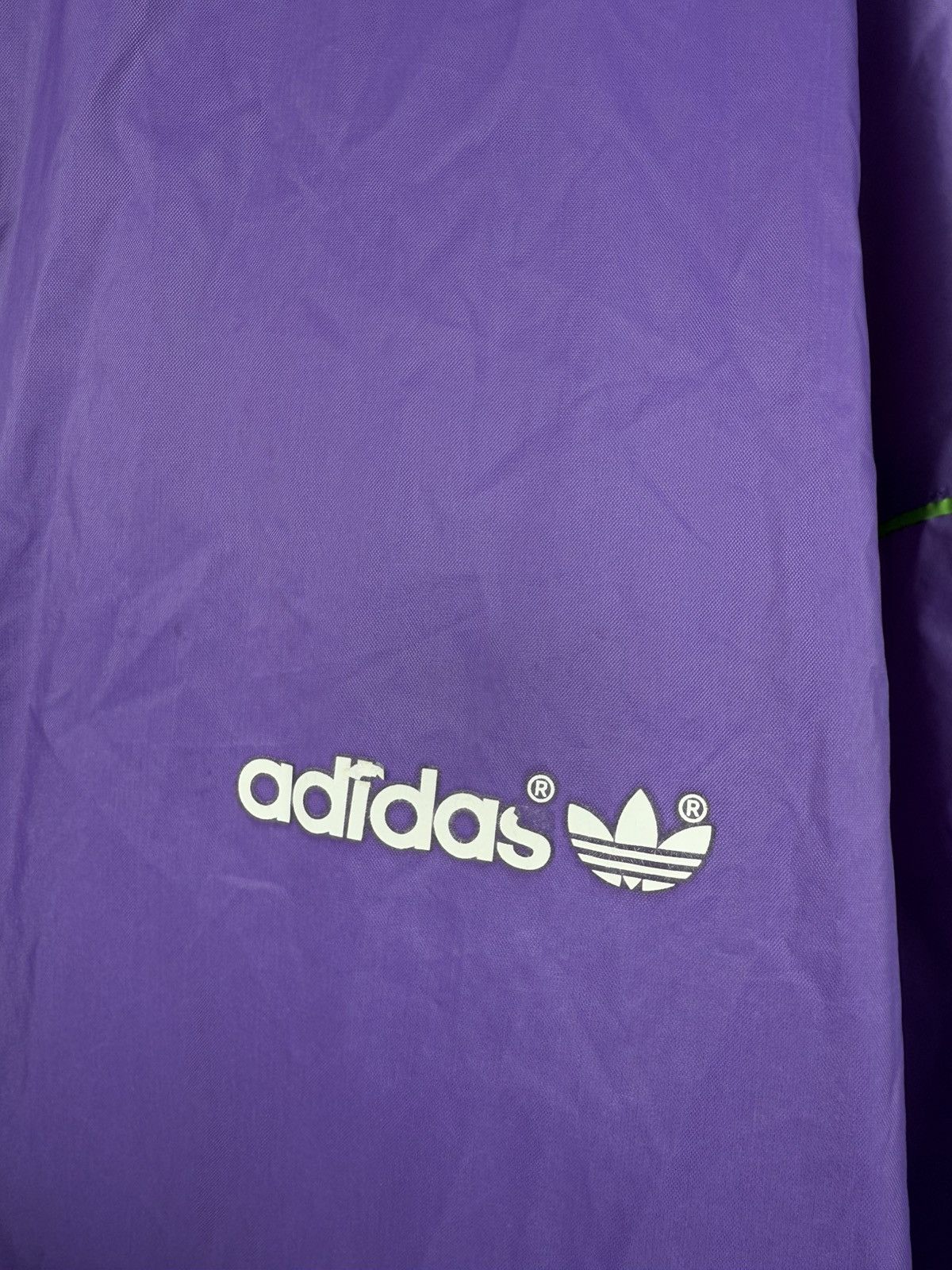 Adidas × Vintage 🔥 Rare 70-80s Vintage Adidas Raincoat Jacket Transforms Bag Size US XL / EU 56 / 4 - 10 Thumbnail