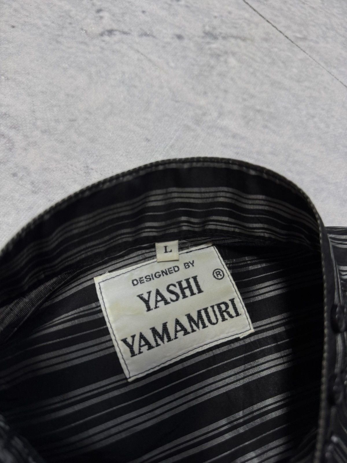 Vintage Vintage yashi yamamuri japanese luxury shirt Size US L / EU 52-54 / 3 - 4 Thumbnail