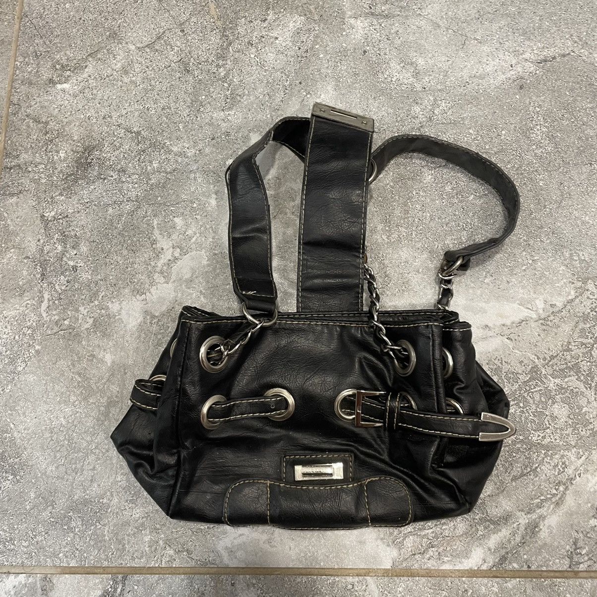 Japanese Brand × Jimmy Choo Jimmy Choo y2k Backpack bag luxury cyber punk chrome goth Size ONE SIZE - 3 Thumbnail