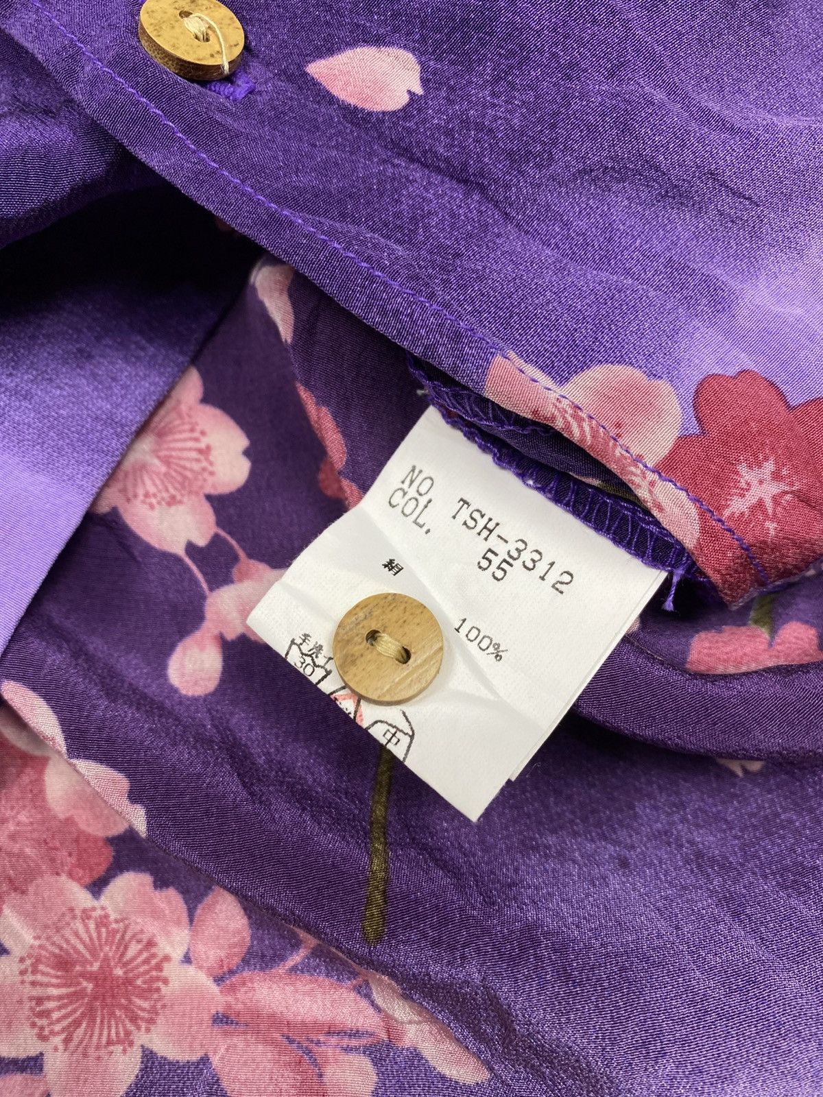 If Six Was Nine 2000s Tornado Mart - Fantasy Rose Mesh Shirt Size US M / EU 48-50 / 2 - 7 Thumbnail
