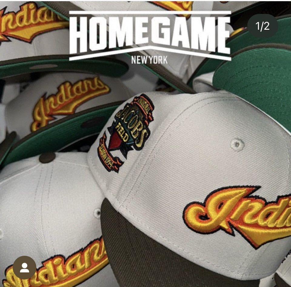 New Era Homegame Cleveland Indians 1994 jacobs field patch Indiana Size ONE SIZE - 6 Thumbnail