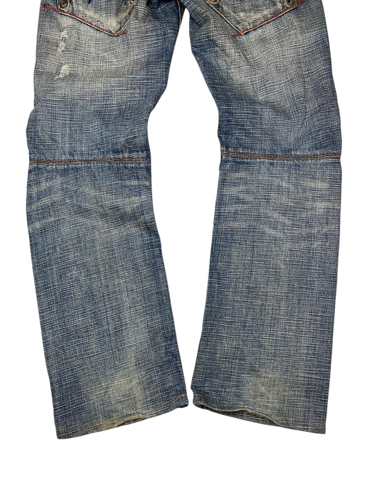 Hysteric Glamour 2000's Tough Multipocket Seawash Flared Jeans Size US 29 - 9 Thumbnail
