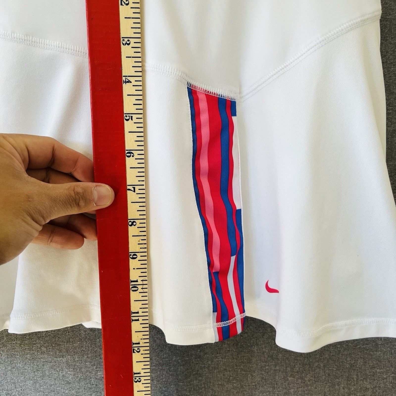 Nike NIKE Dri-Fit Tennis Skort white sz Large Size 32" / US 10 / IT 46 - 5 Thumbnail