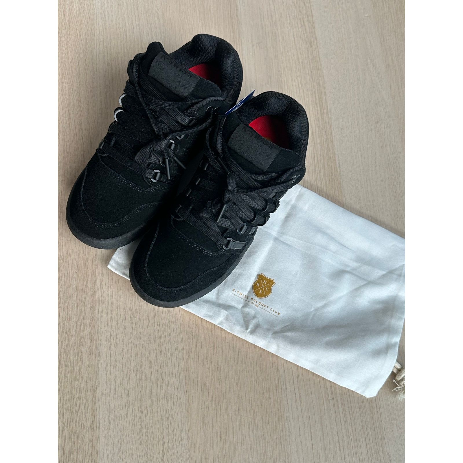 K-Swiss K-Swiss x Anwar Carrots SI-18 Black Sneaker - Size 7.5M Size US 7.5 / EU 40-41 - 7 Thumbnail