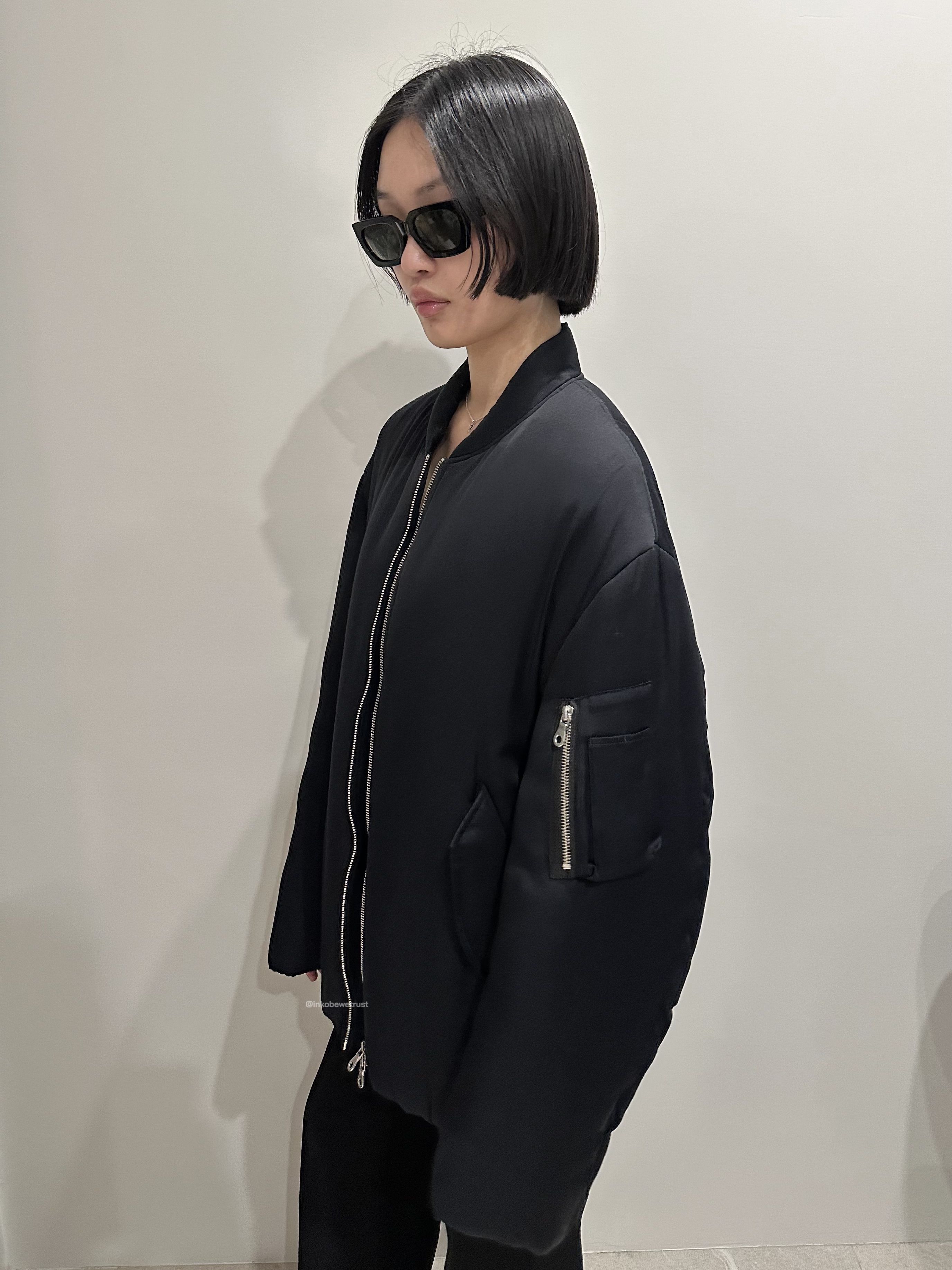 Uru ZIP UP BLOUSON / D.NAVY (Size 2) Size US L / EU 52-54 / 3 - 4 Thumbnail