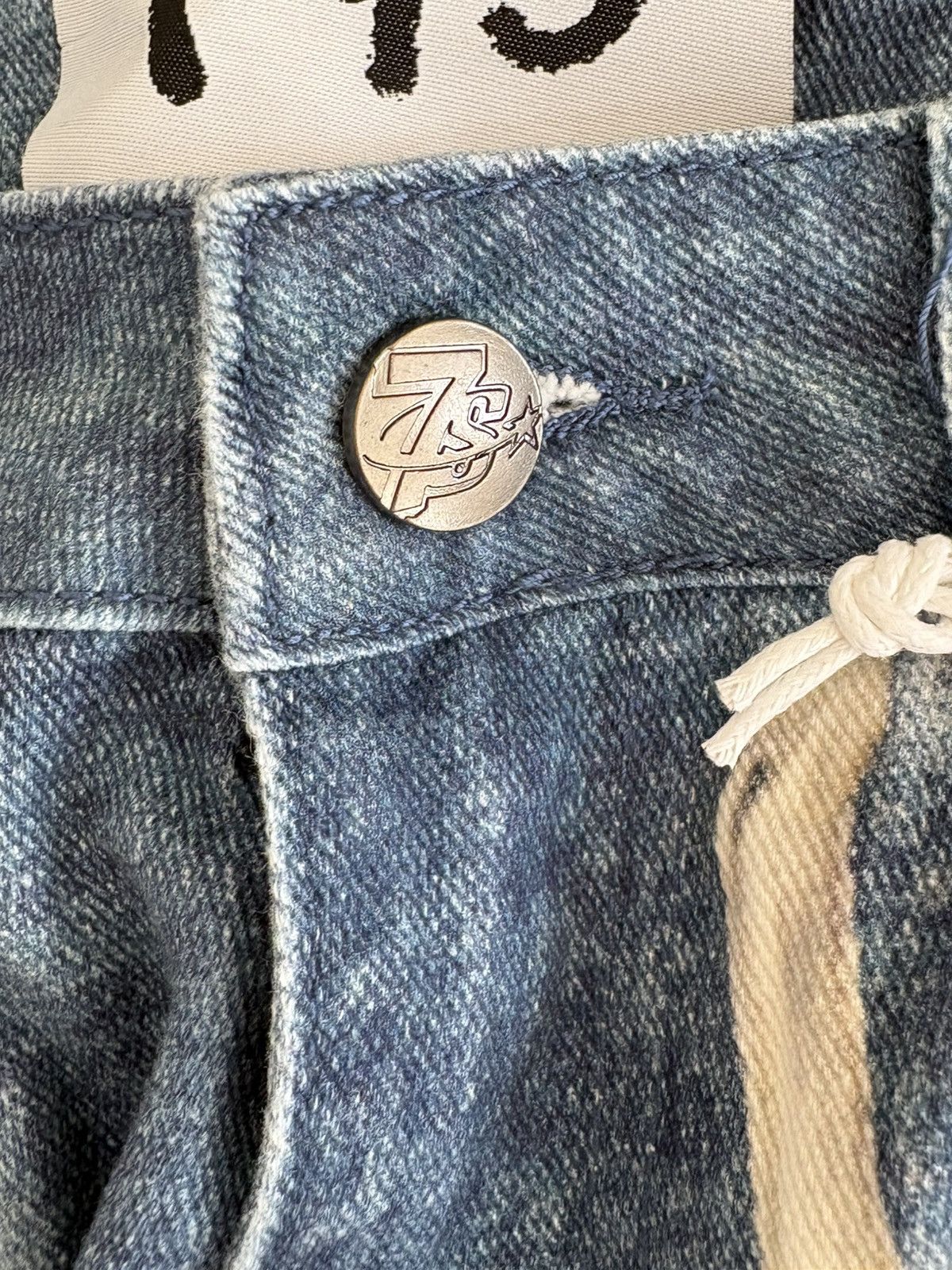 TRIPLE SEVENS Triple Sevens 2D Size 28 JeansBlueDenim Pants Baggy Wide Leg Size US 28 / EU 44 - 8 Thumbnail