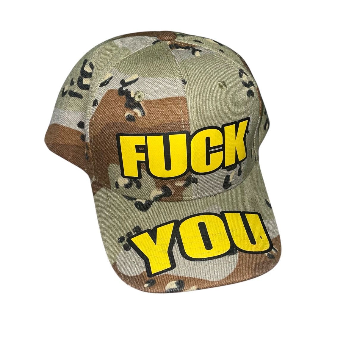 Grimykids Grimy Kids “FU” Camo hat Size ONE SIZE - 1 Thumbnail