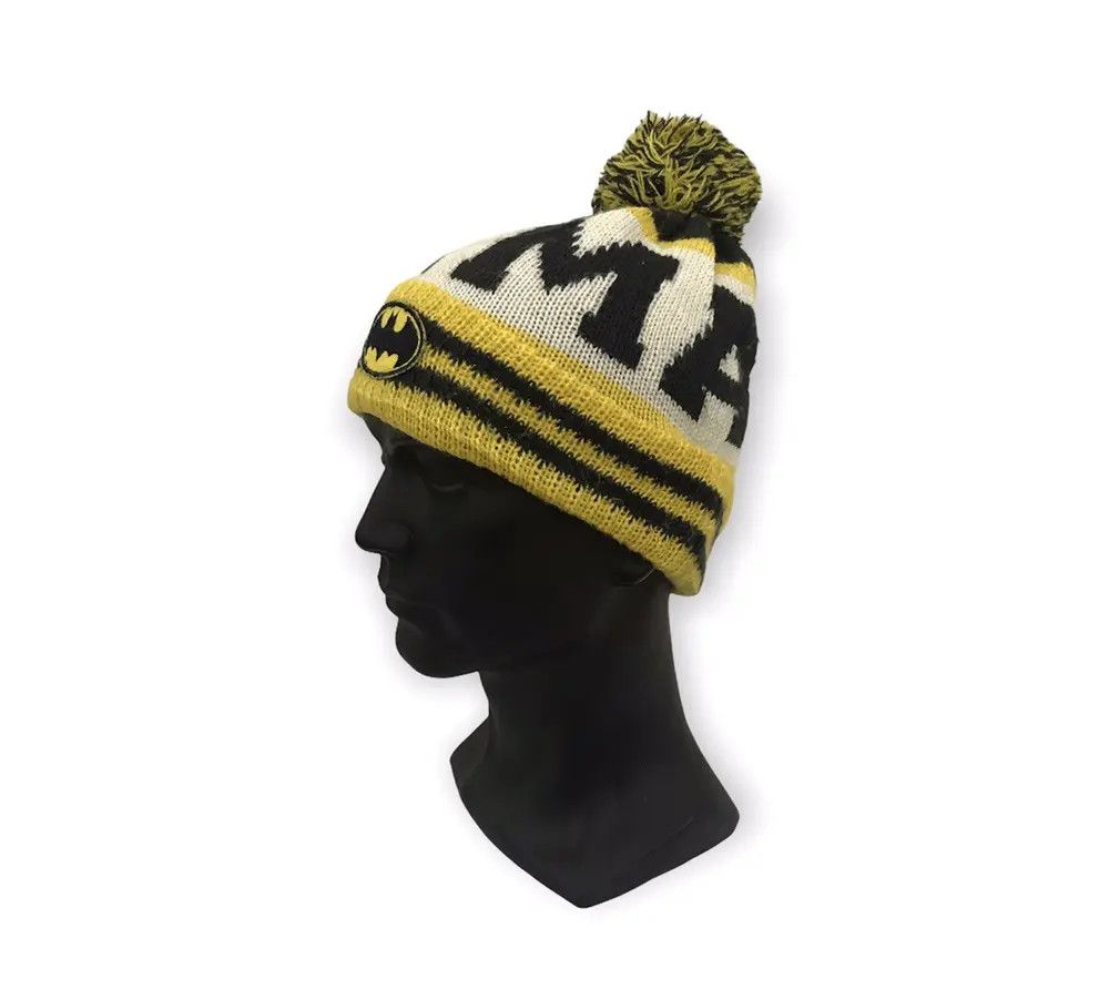 DC Comics × Vintage Batman Dc Comics Fullprint Bobble Beanie Hat Size ONE SIZE - 2 Thumbnail