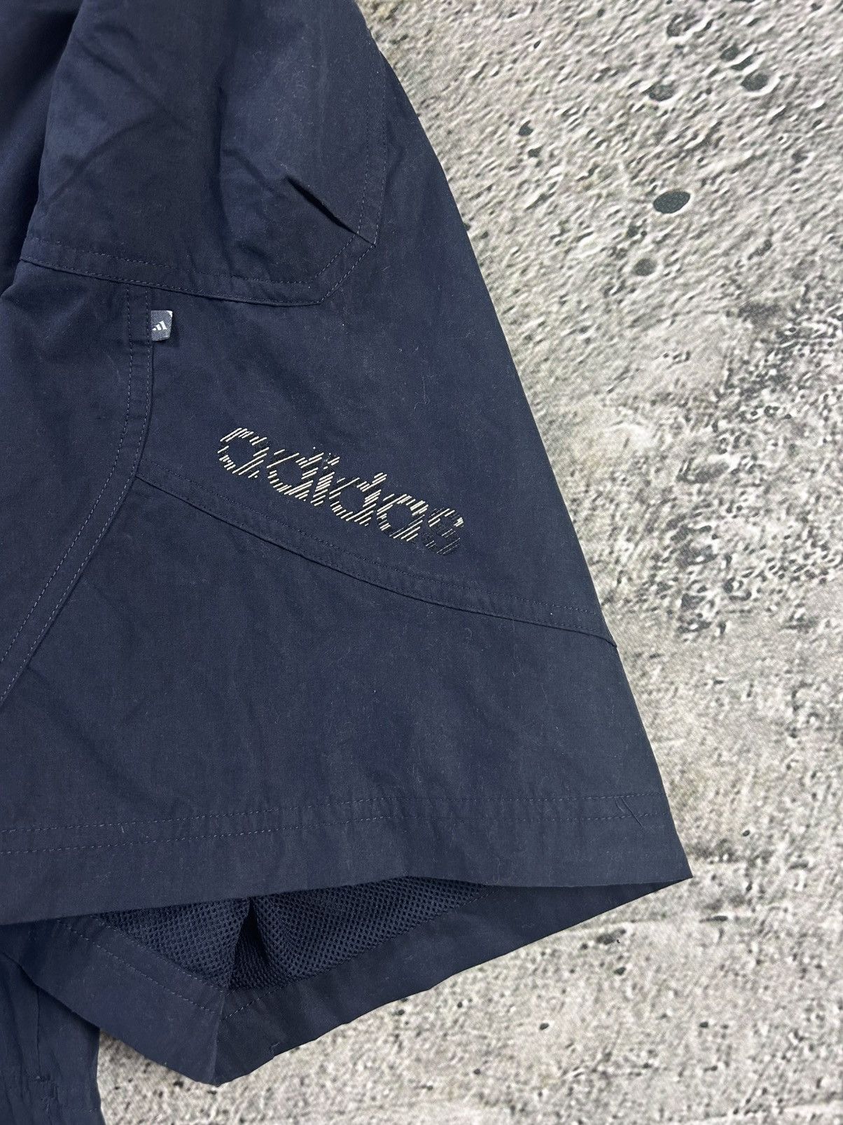 Adidas Adidas shorts navy blue cargo nylon pants Y2K Size US 30 / EU 46 - 3 Thumbnail