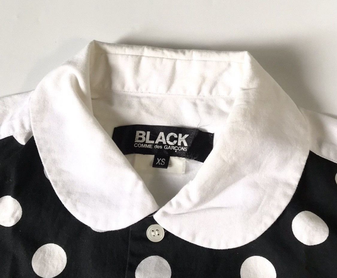 Comme des Garcons Black cdg AD2013 multi pattern polkadot shirt Size US S / EU 44-46 / 1 - 4 Thumbnail